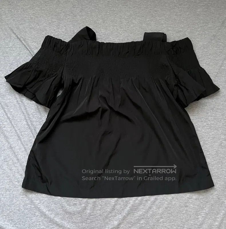 Dries Van Noten Dries Van Noten Boat Neck High-density Fine Cotton Top Size S / US 4 / IT 40 - 1 Thumbnail