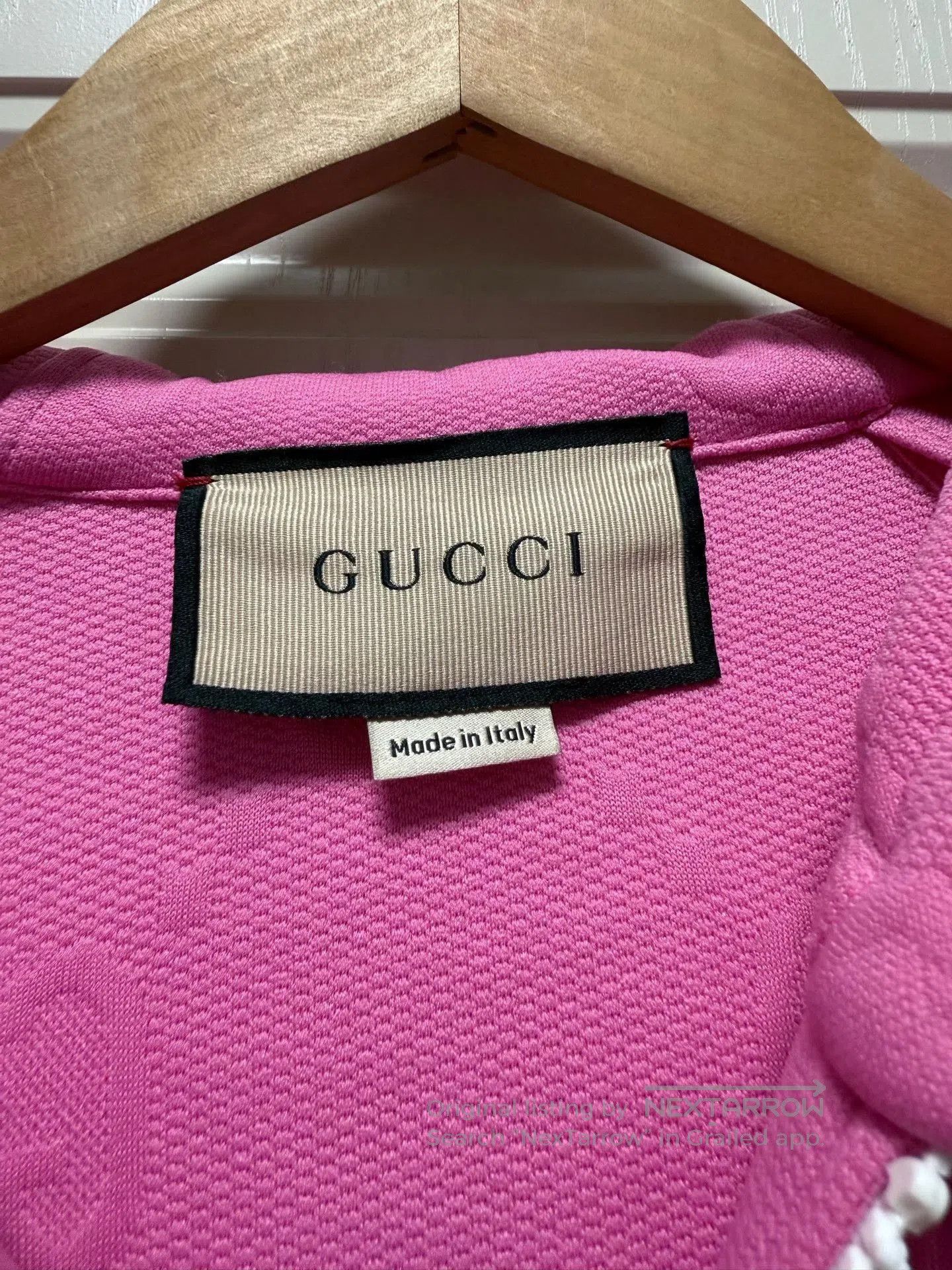 Gucci Gucci Pink Green Zip Hooded All. Size L / US 10 / IT 46 - 3 Thumbnail