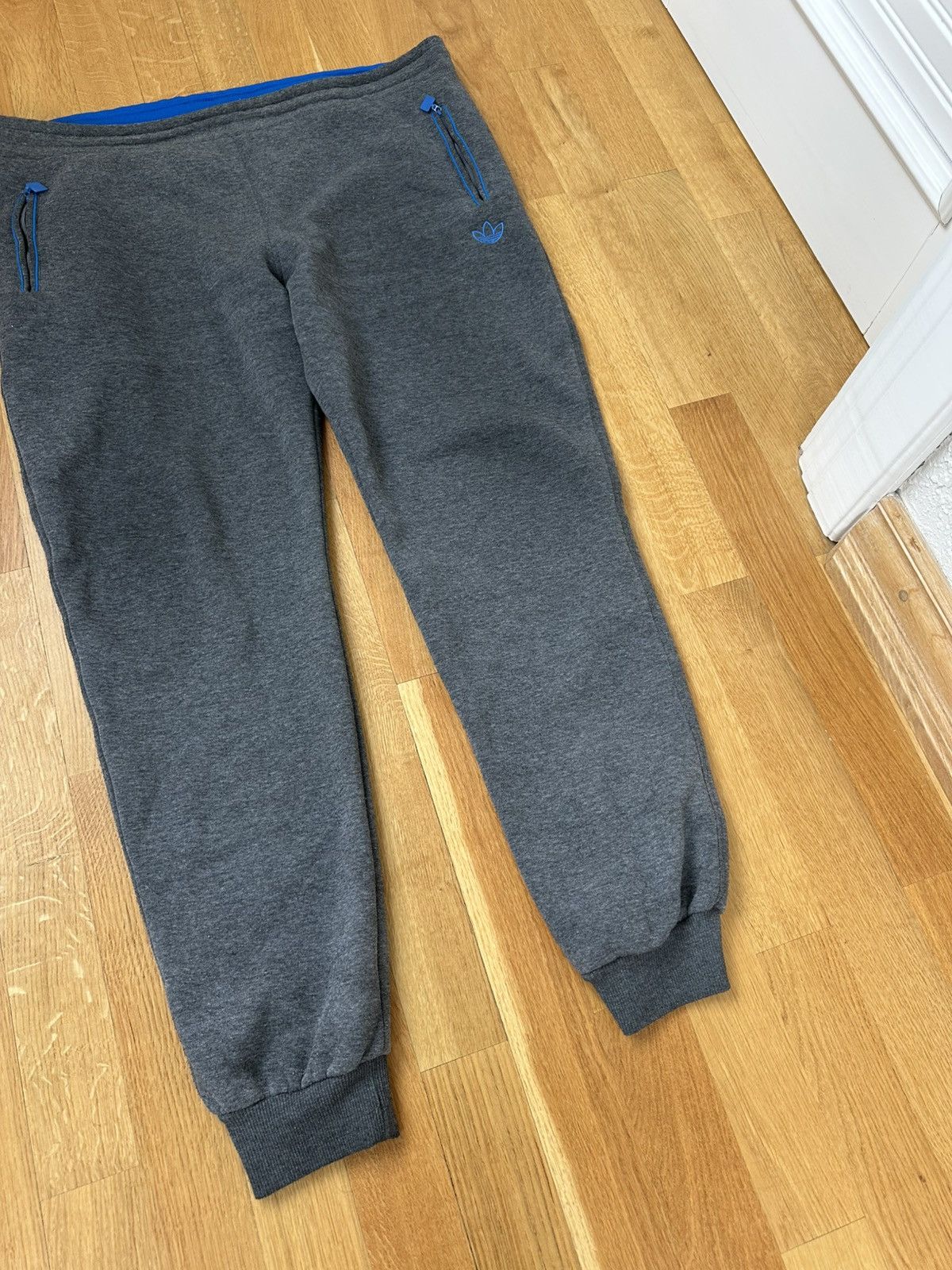 Adidas Vintage Adidas Big Size Pants Blue Logo Fit Size US 40 / EU 56 - 5 Thumbnail