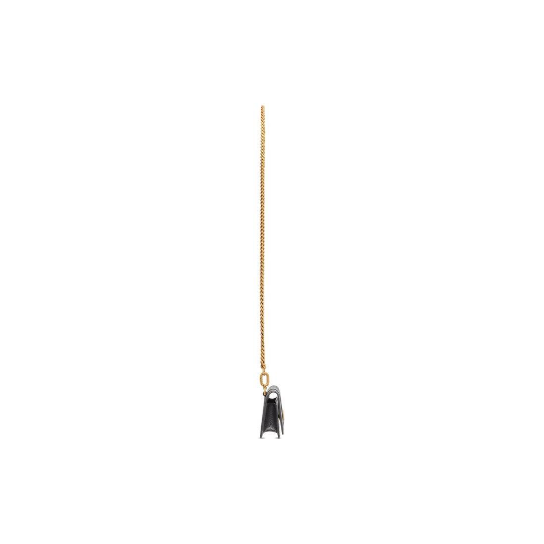 Balenciaga o1mt1gz0525 Size: OS / Hourglass Earpods Holder in Black Size ONE SIZE - 3 Thumbnail