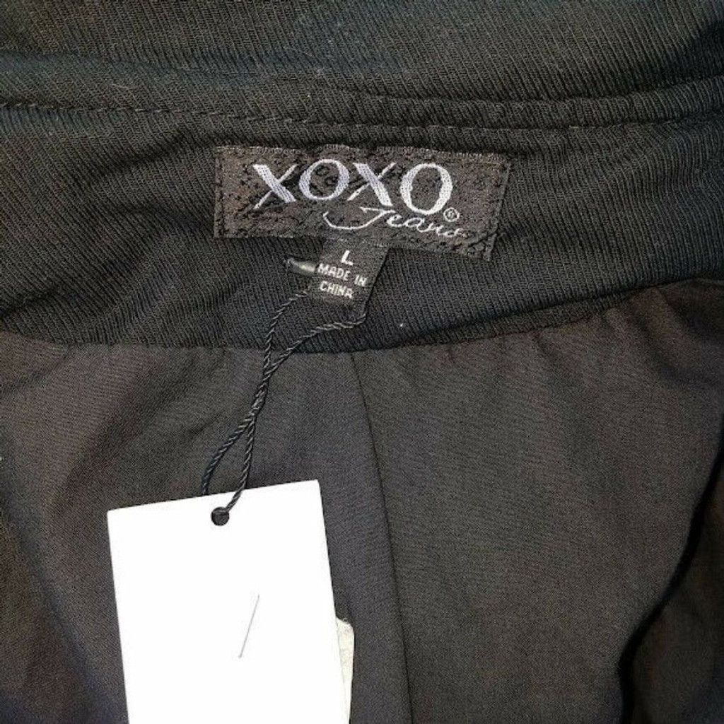 XOXO XOXO Double Breast Jacket Women's. Size Large. Color Black. Size L / US 10 / IT 46 - 7 Thumbnail