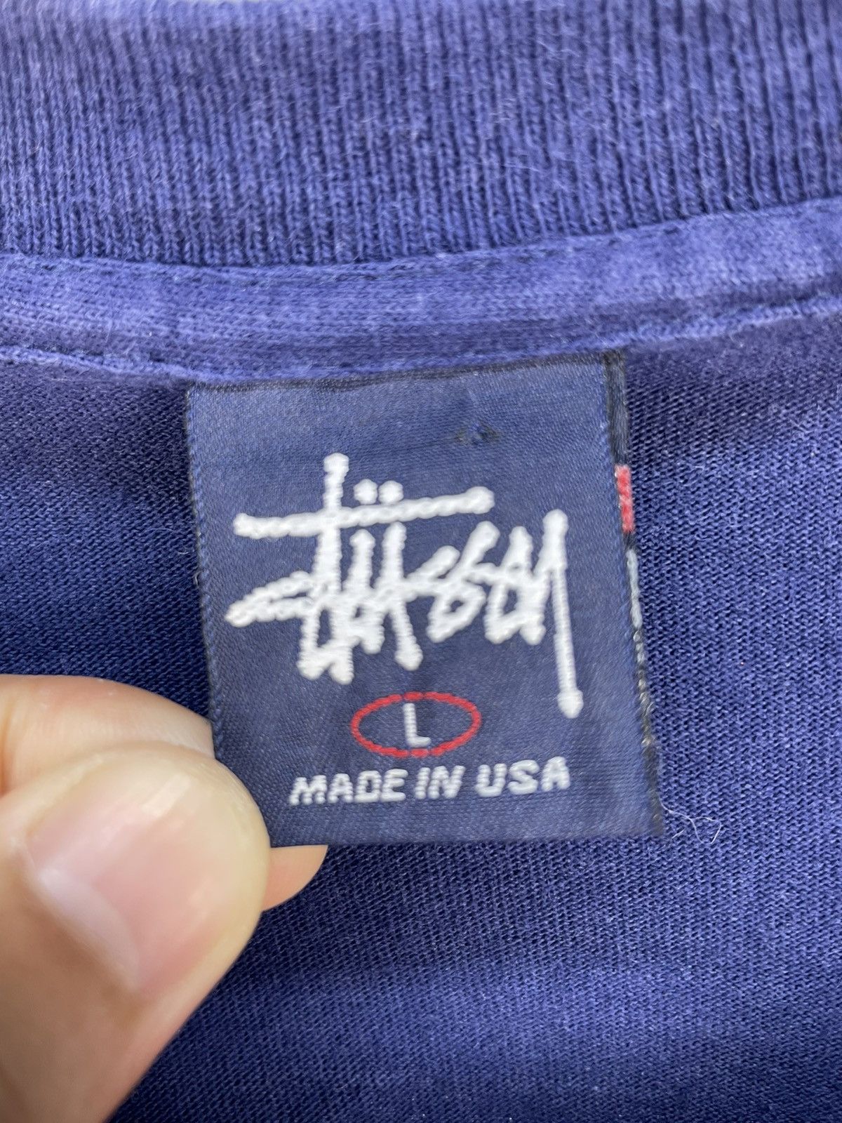 Stussy Vintage 90s Stussy streetwear skateboard t shirt Size US L / EU 52-54 / 3 - 6 Thumbnail