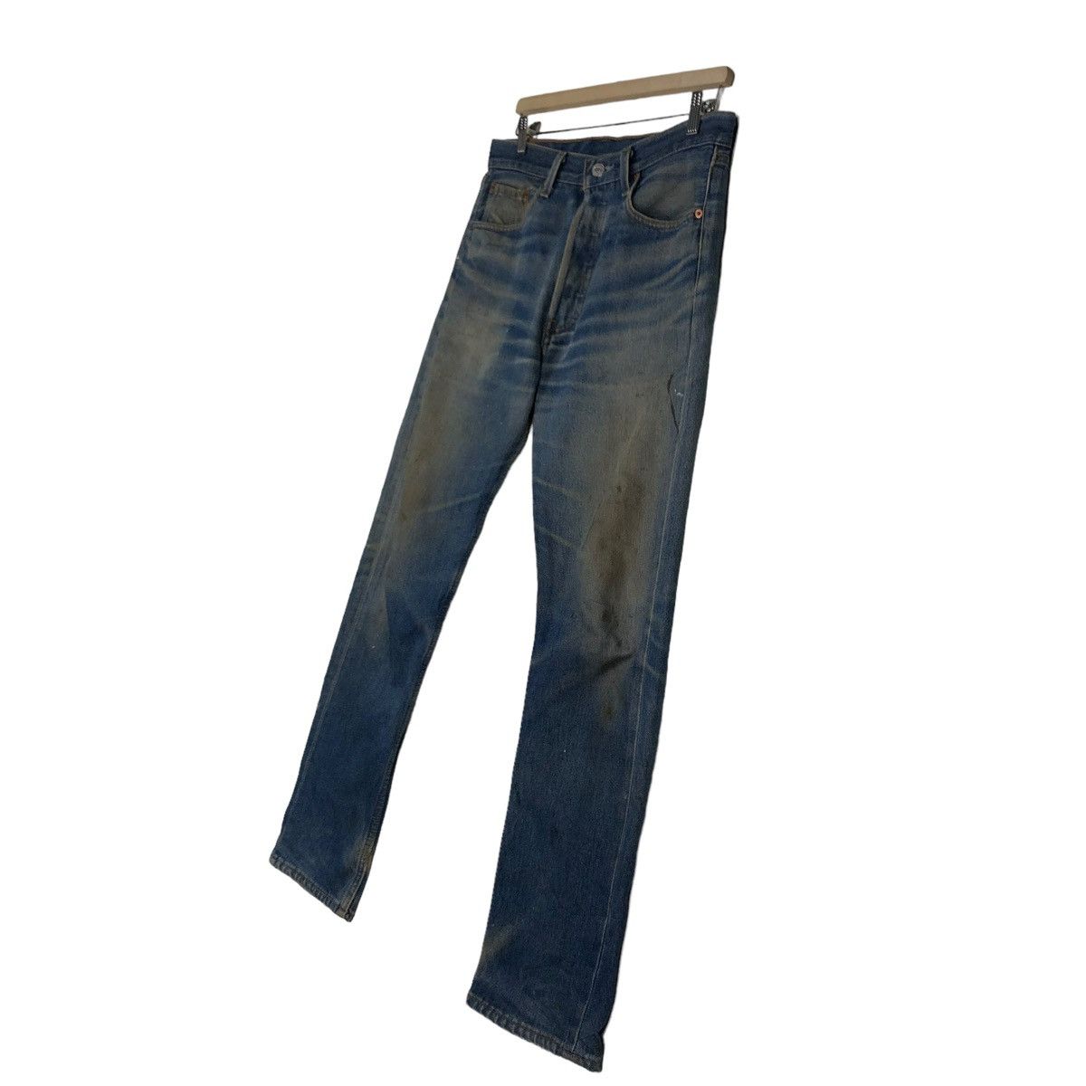 Levi's 🔥VINTAGE LEVI’S 501 DENIM JEANS MADE IN USA RUSTY DESIGN Size US 32 / EU 48 - 2 Thumbnail