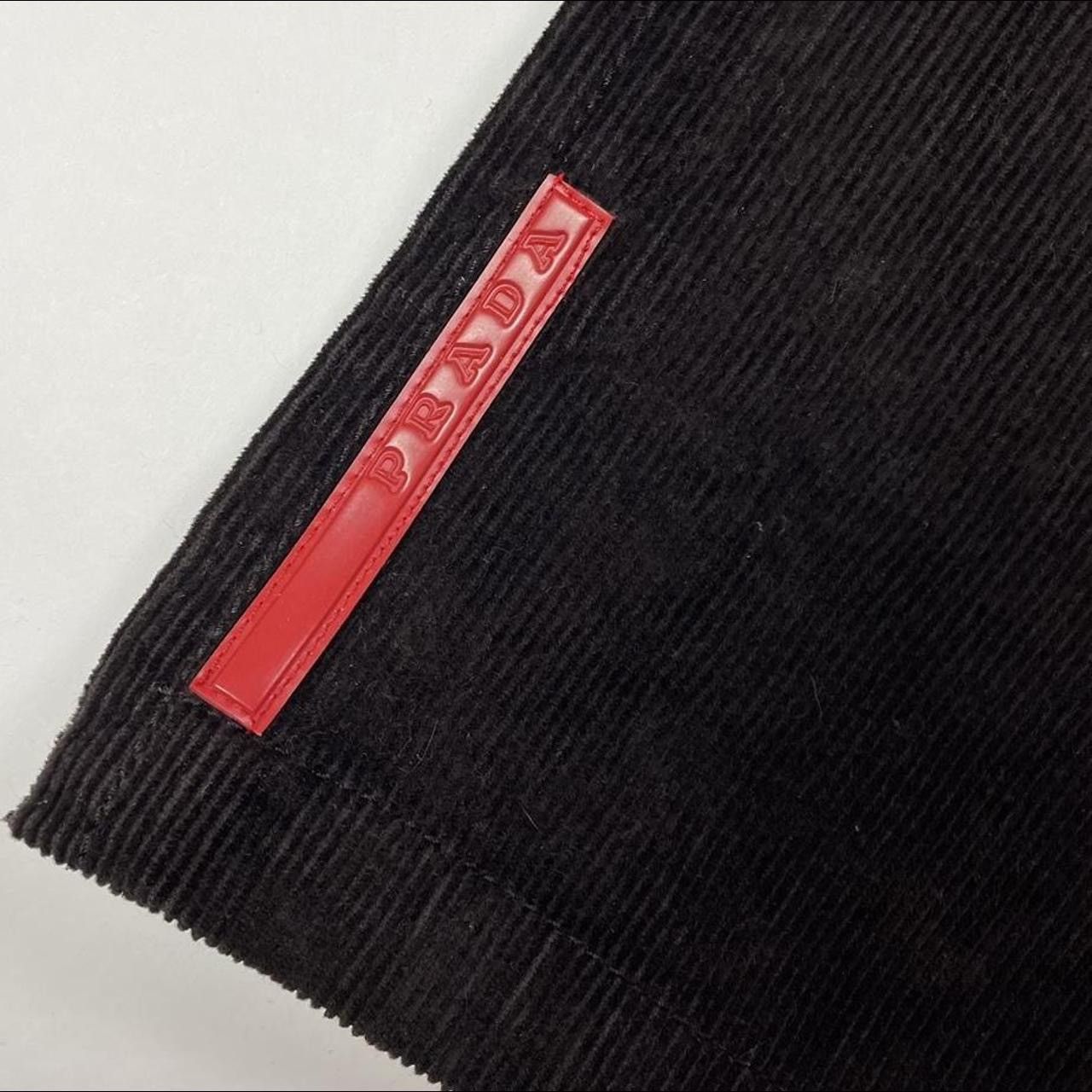 Prada Vintage Prada Sport Corduroy Trousers in Brown Size 27" / US 4 / IT 40 - 4 Thumbnail