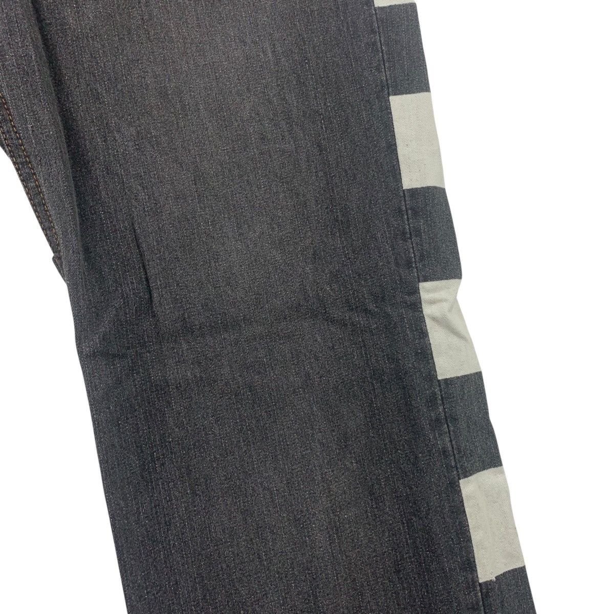 Japanese Brand PPFM prisoner stripe pants Size 28" / US 6 / IT 42 - 10 Thumbnail