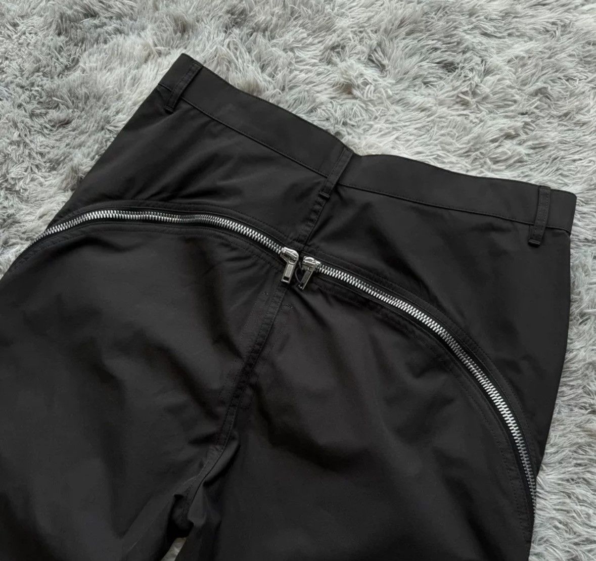 Rick Owens Rick Owens 23SS mainline banana zipper banana pants Size US 34 / EU 50 - 6 Thumbnail