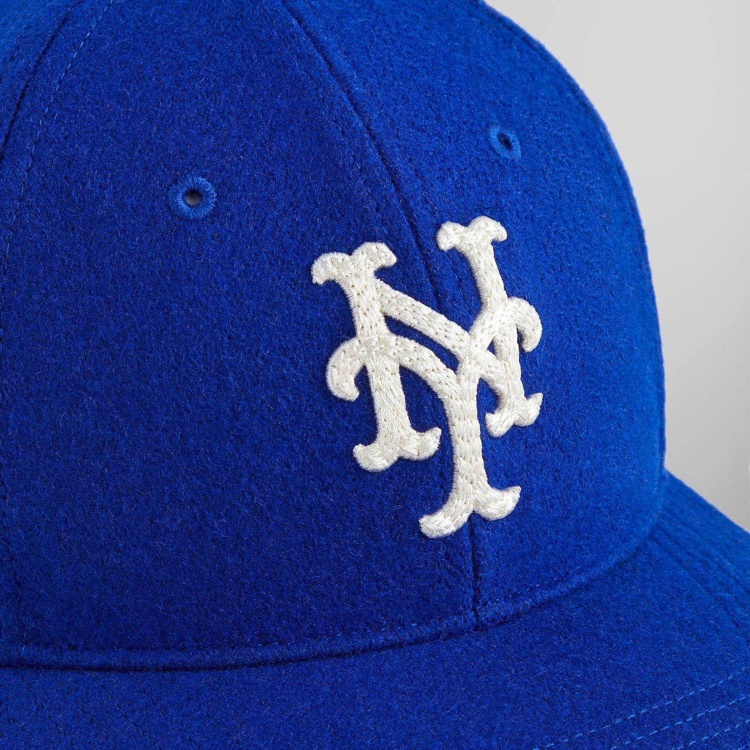 Kith Kith x 47 New York Mets Stem Stitch Franchise Fitted Hat MD Size ONE SIZE - 4 Thumbnail