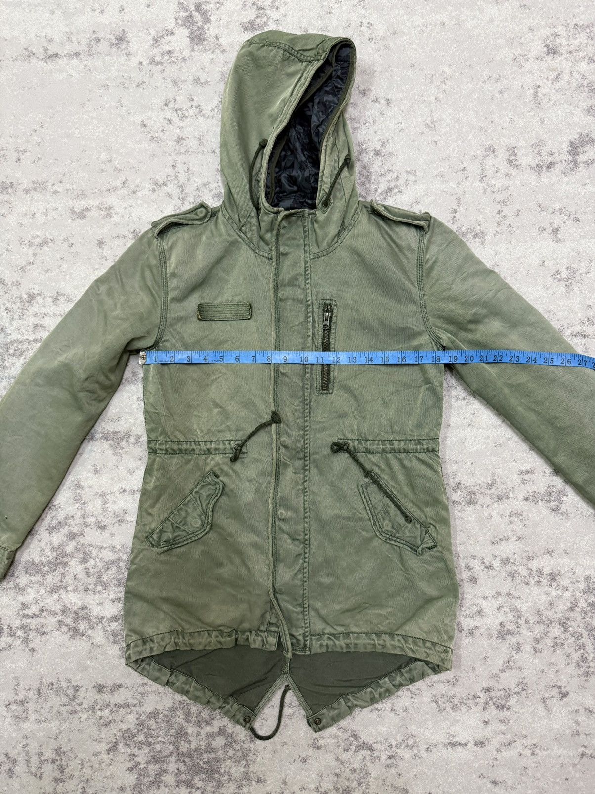 Vintage Vintage Last Word Fishtail Double Breasted Quilted Parka Size US S / EU 44-46 / 1 - 18 Thumbnail