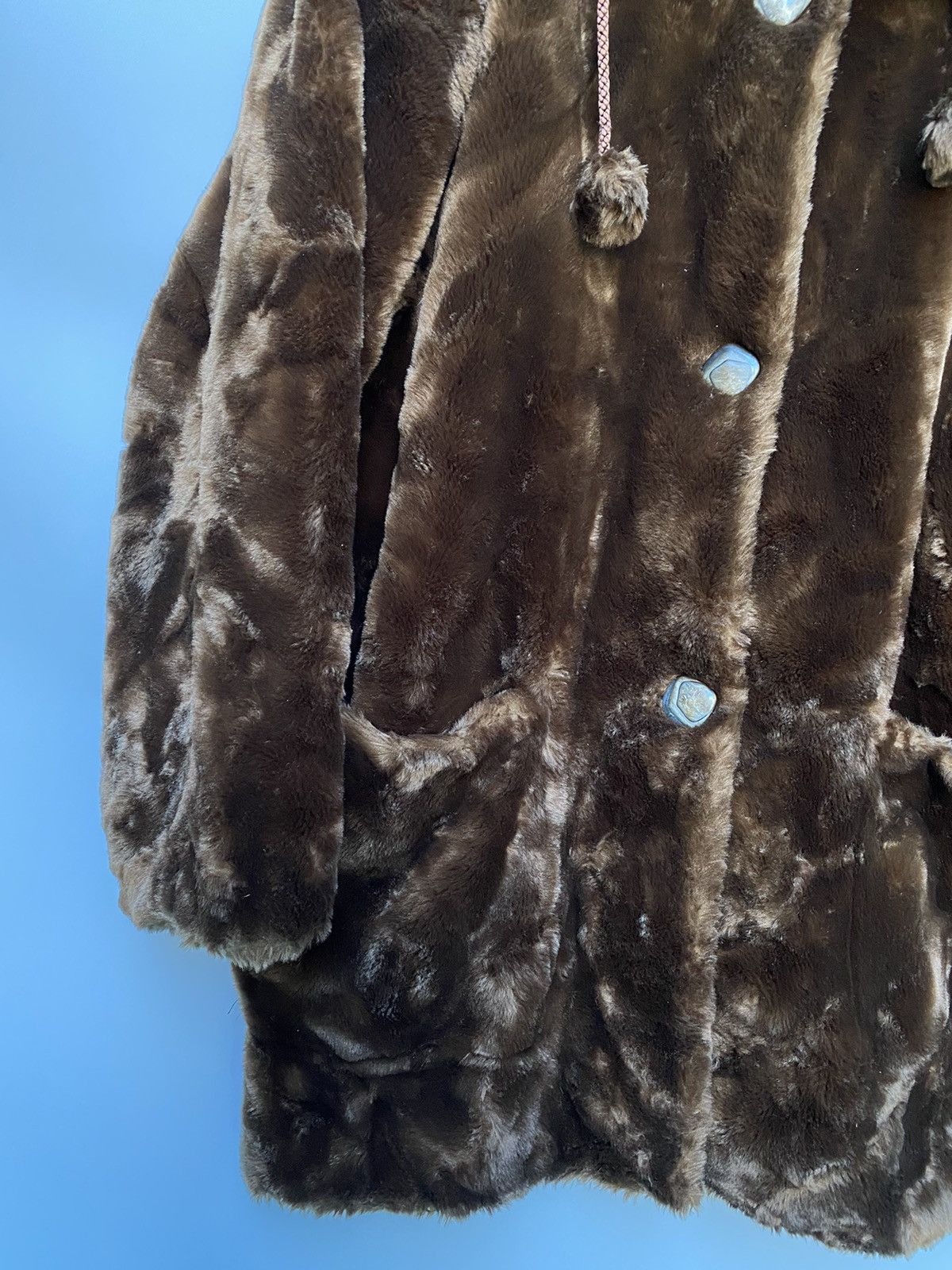 Vintage Apparence Faux Fur Coat Size US M / EU 48-50 / 2 - 2 Thumbnail