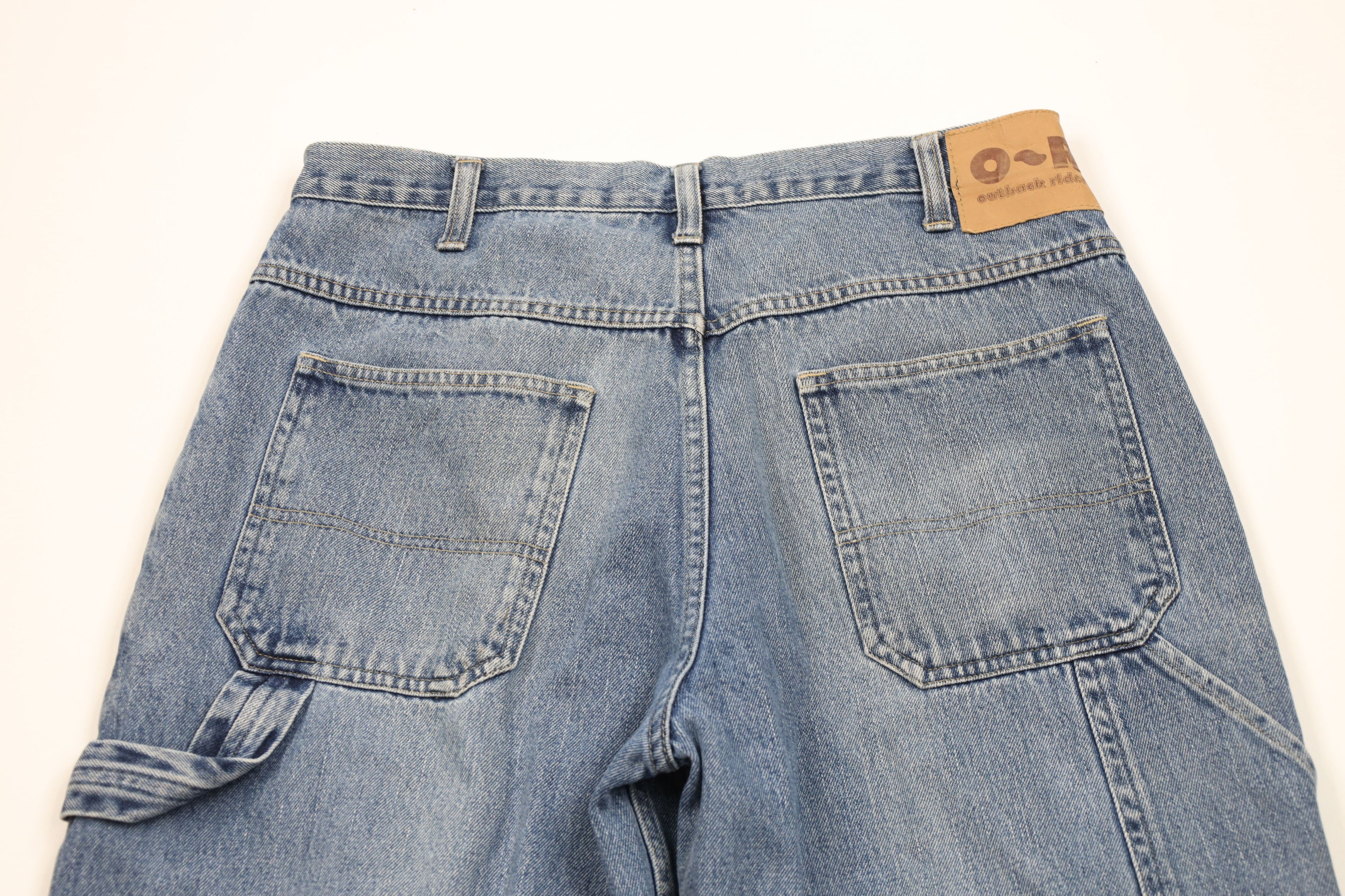 Vintage Vintage 90s Y2K Streetwear Wide Leg Skateboard Denim Jeans Size US 34 / EU 50 - 11 Thumbnail