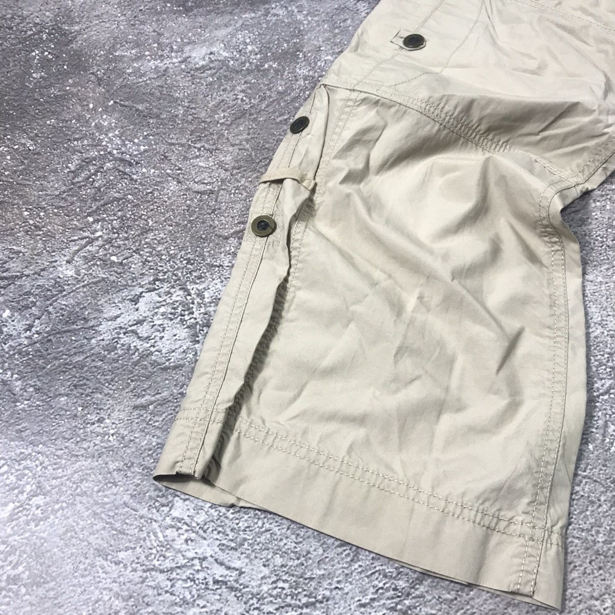 Vintage Vintage 90s Baggy Cargo Pants Flared Wide Leg Streetwear 30 Size 30" / US 8 / IT 44 - 4 Thumbnail