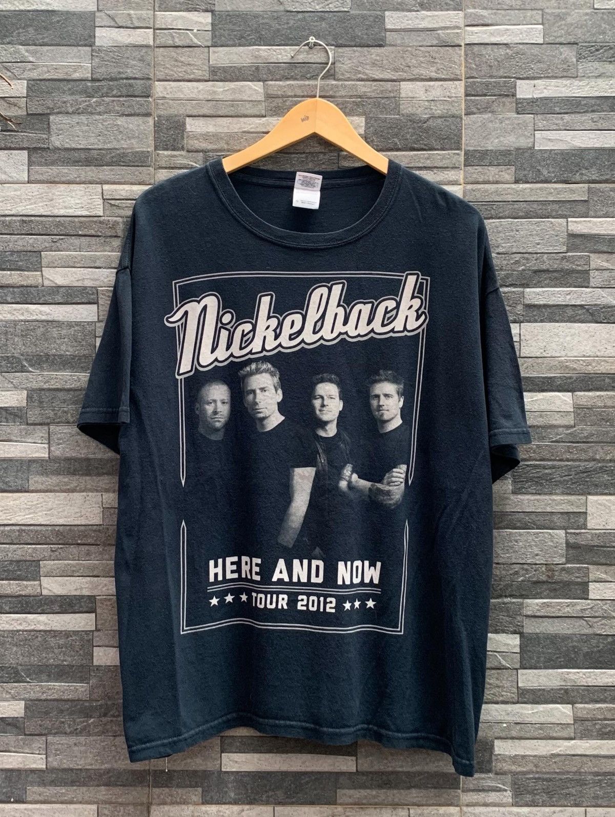 Band Tees NICKELBACK Here and Now Tour 2012 Size US XL / EU 56 / 4 - 1 Thumbnail