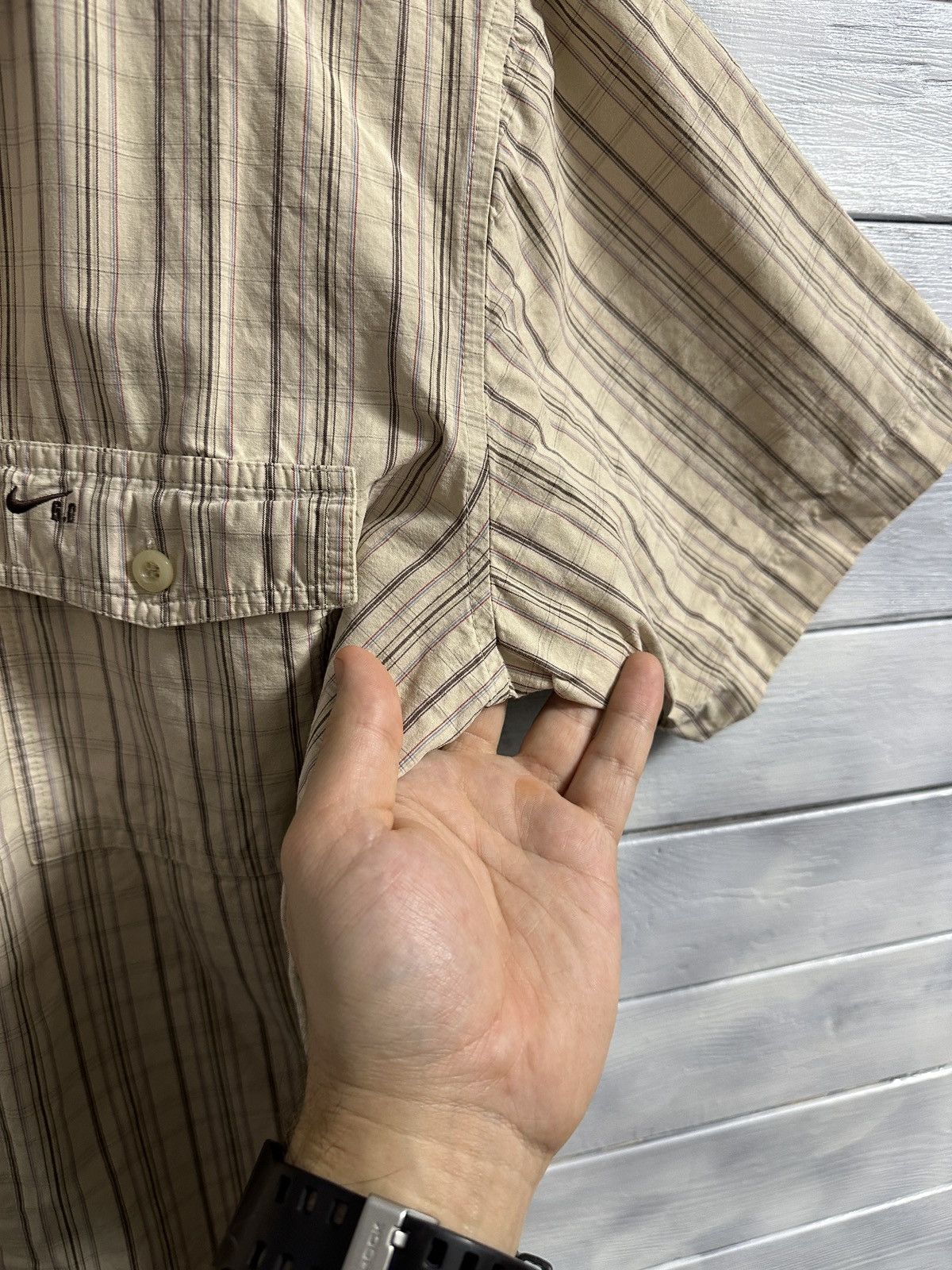 Nike Rare Vintage Shirt Nike 6.0 Small Swoosh Nova Check. Size US M / EU 48-50 / 2 - 5 Thumbnail