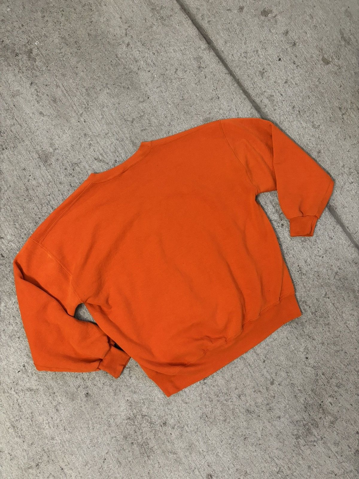 Russell Athletic × Vintage Orange Blank Russell athletic crewneck sweatshirt Size US XL / EU 56 / 4 - 6 Thumbnail