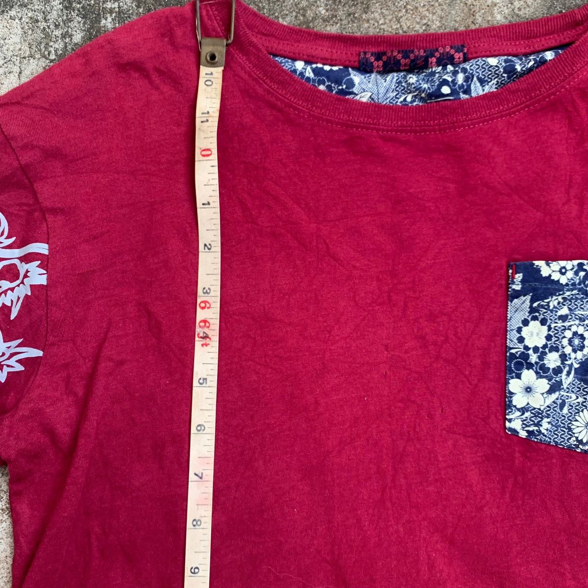 If Six Was Nine × Japanese Brand × Vintage SHIRT LONGSLEEVE DRAGON RED STYLE JAPANESE Size US L / EU 52-54 / 3 - 3 Thumbnail