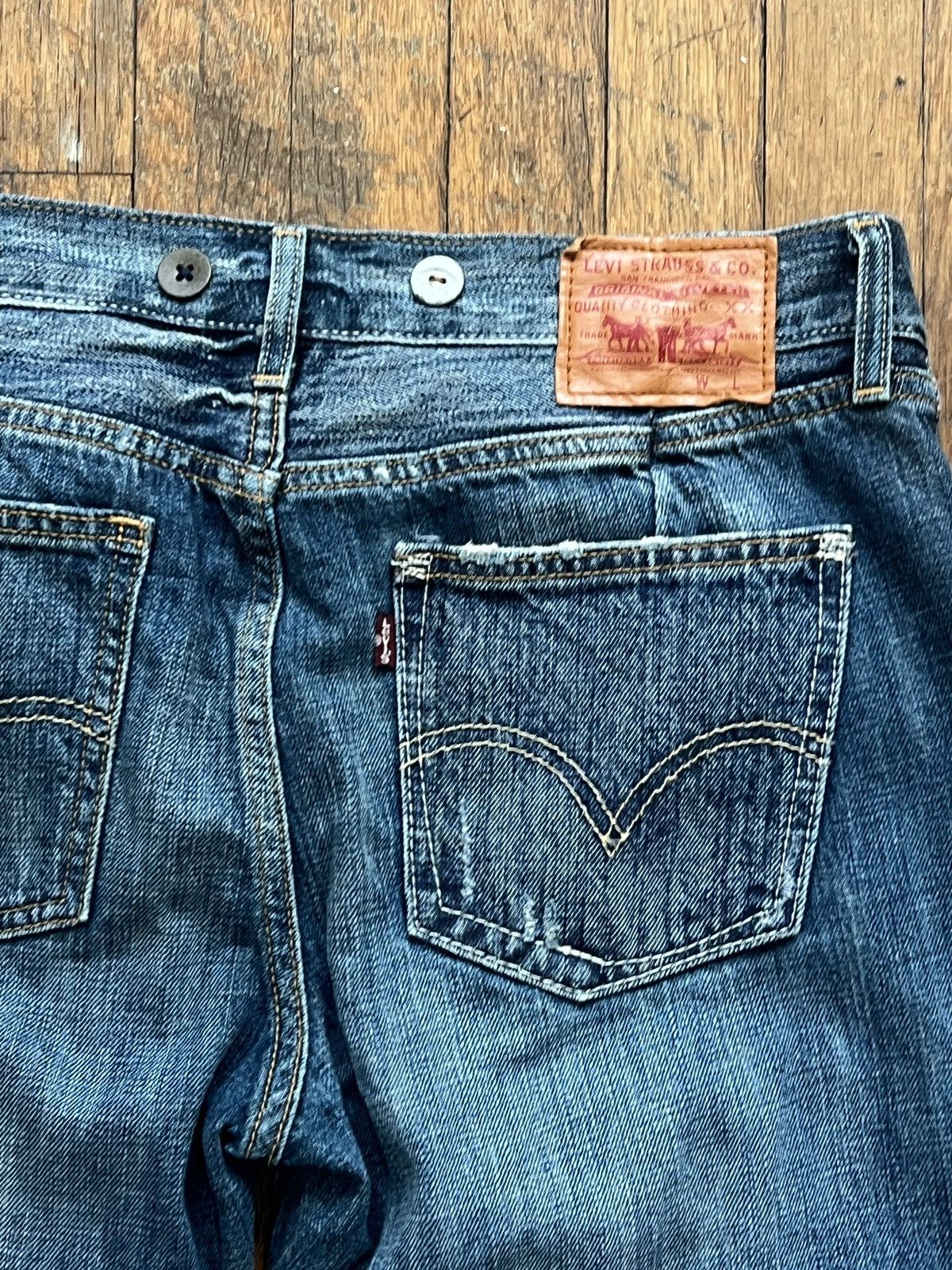 Vintage Custom Kapital Boro Style Denim Size US 29 - 5 Thumbnail