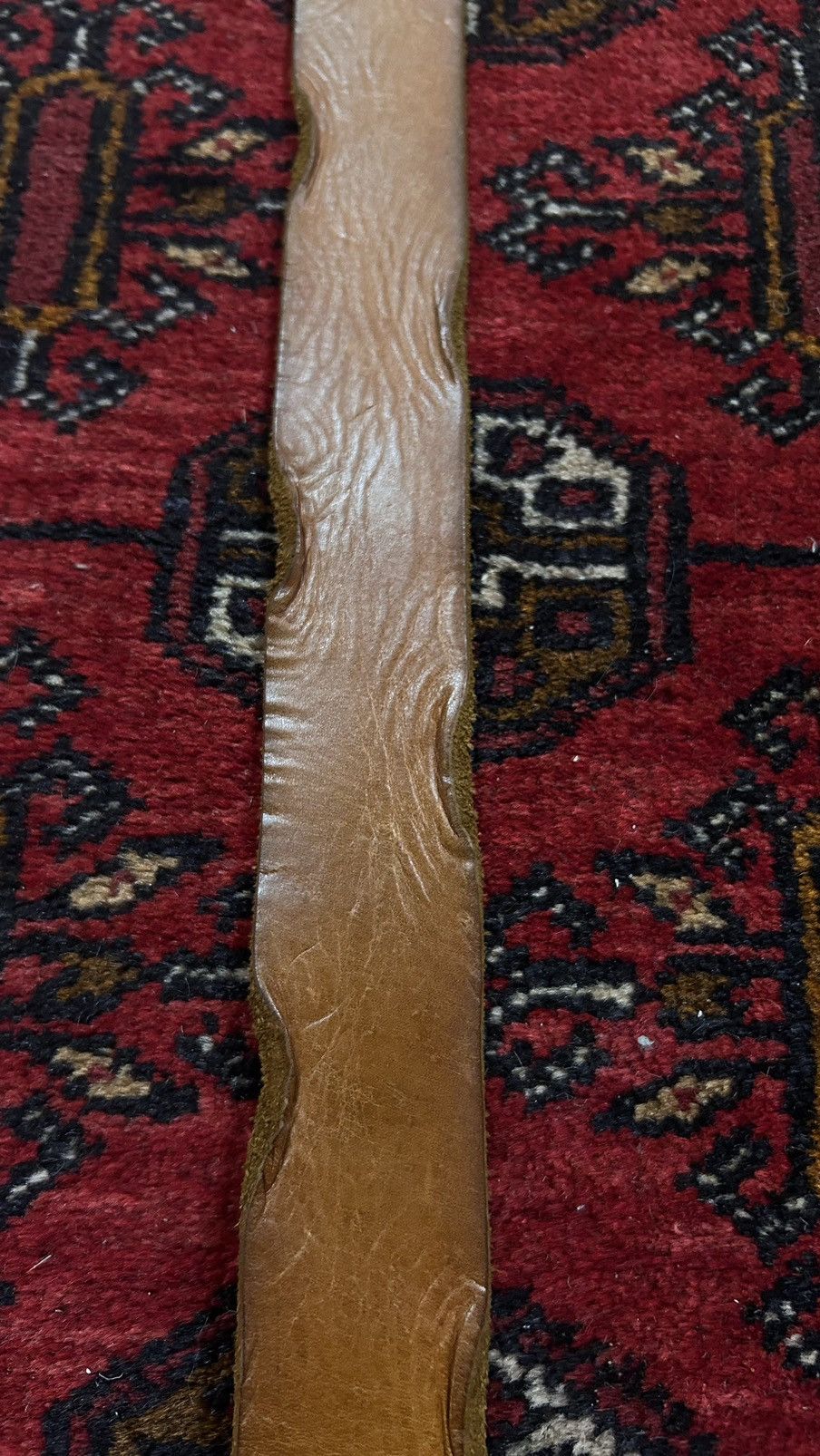 Japanese Brand Vintage Leather Belt Size ONE SIZE - 5 Thumbnail