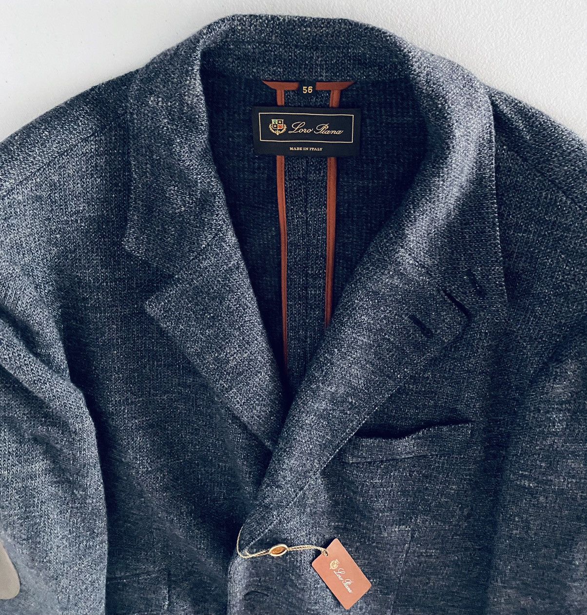 Loro Piana Loro Piana 🇮🇹 Sweater Knit Wool Cashmere Goatskin Trim 56 NEW Size US XL / EU 56 / 4 - 18 Thumbnail