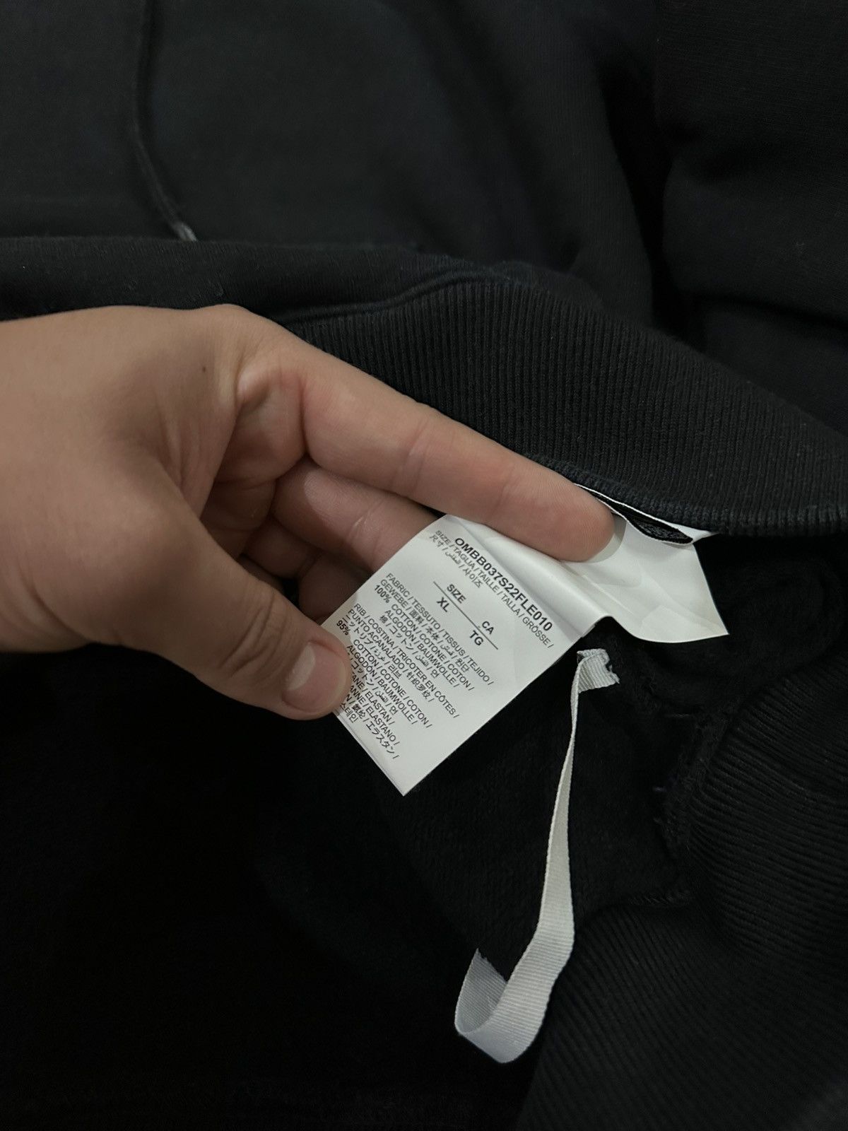 Off-White Off-White Marijuana Hoodie baggy Black @2013 Virgil Abloh Size US XL / EU 56 / 4 - 7 Thumbnail