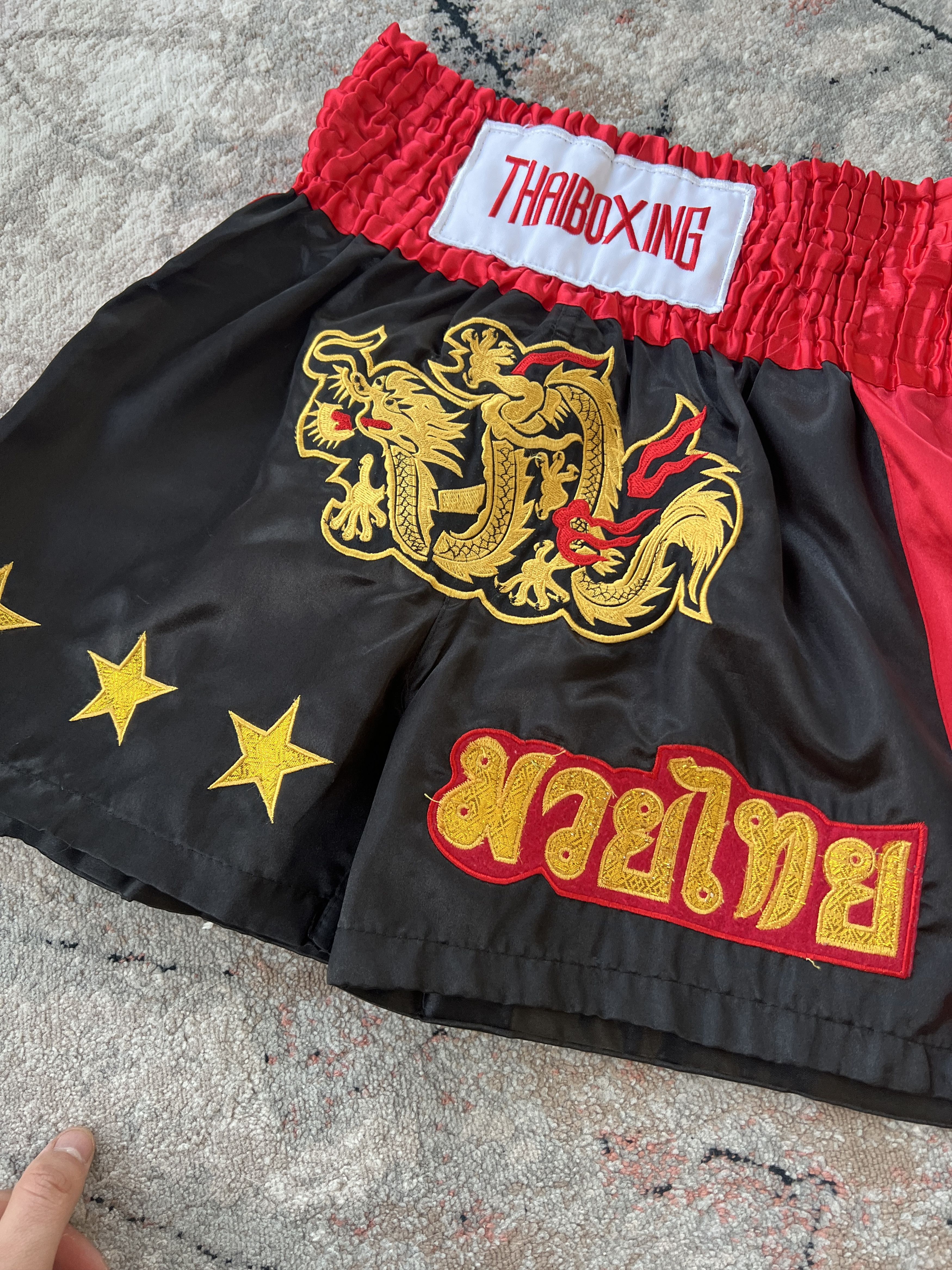 Japanese Brand Vintage Muai Thai Boxing Shorts Size US 30 / EU 46 - 2 Thumbnail