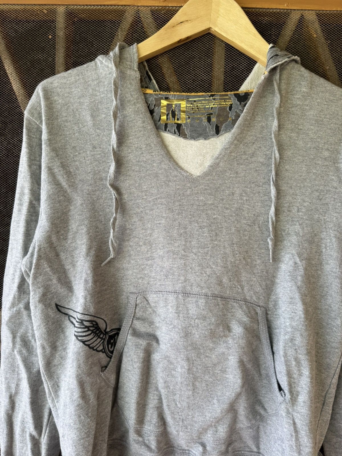 Hysteric Glamour Royal elastics distressed hoodie Size US S / EU 44-46 / 1 - 4 Thumbnail
