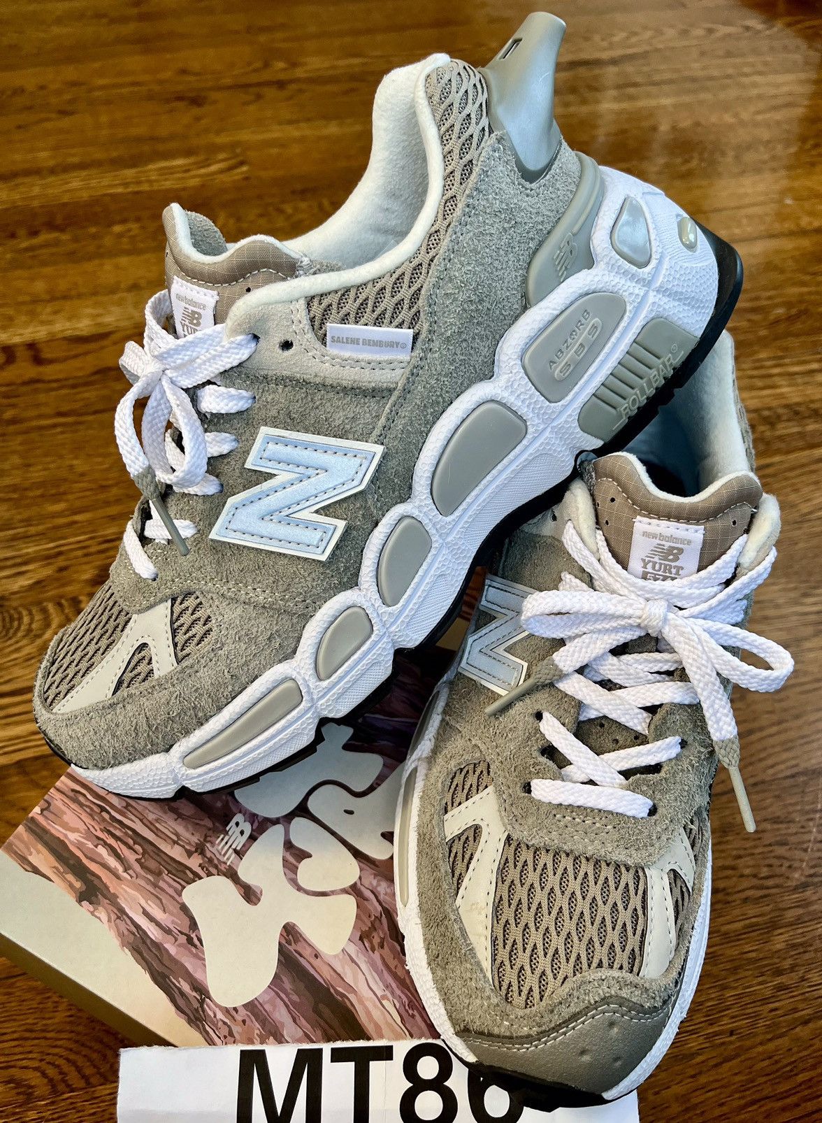 New Balance × Salehe Bembury Salehe Bembury x New Balance 574 YURT - Shark Skin - US 8.5 Size US 8.5 / EU 41-42 - 3 Thumbnail
