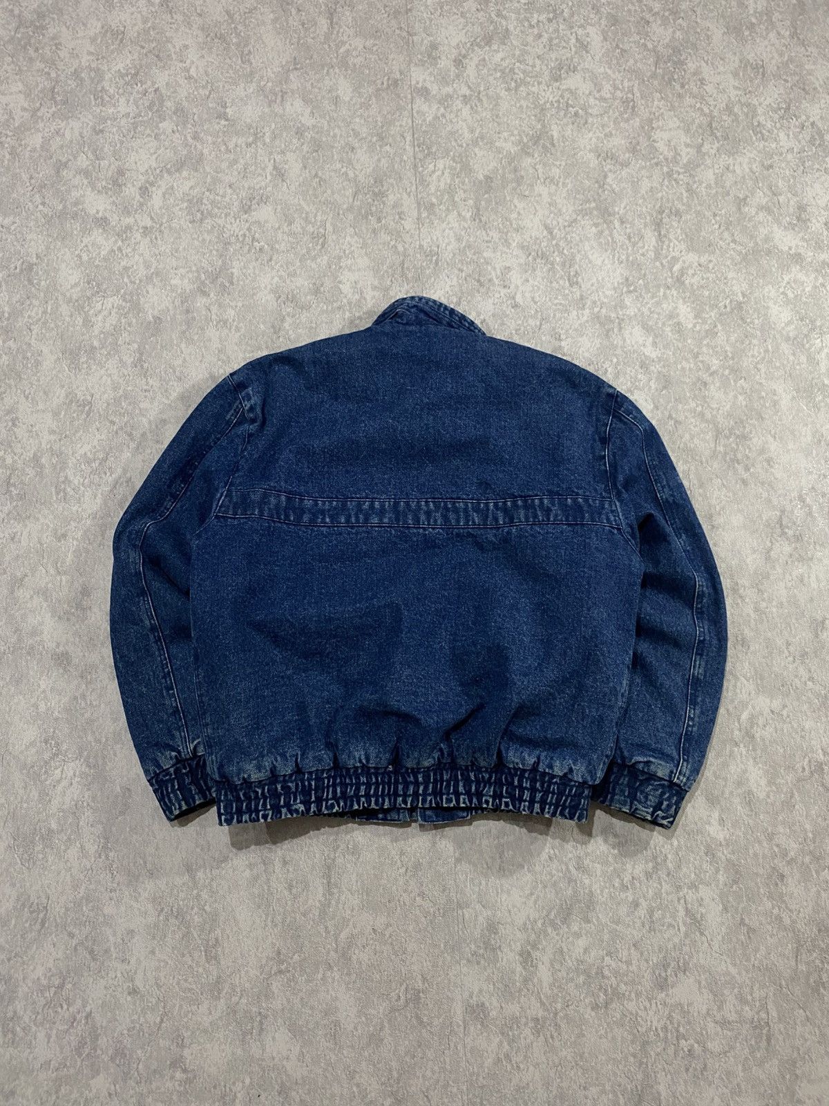 Vintage Vintage USA 80s Panoply Safety Garment Denim Bomber WorkWear Size US M / EU 48-50 / 2 - 19 Thumbnail
