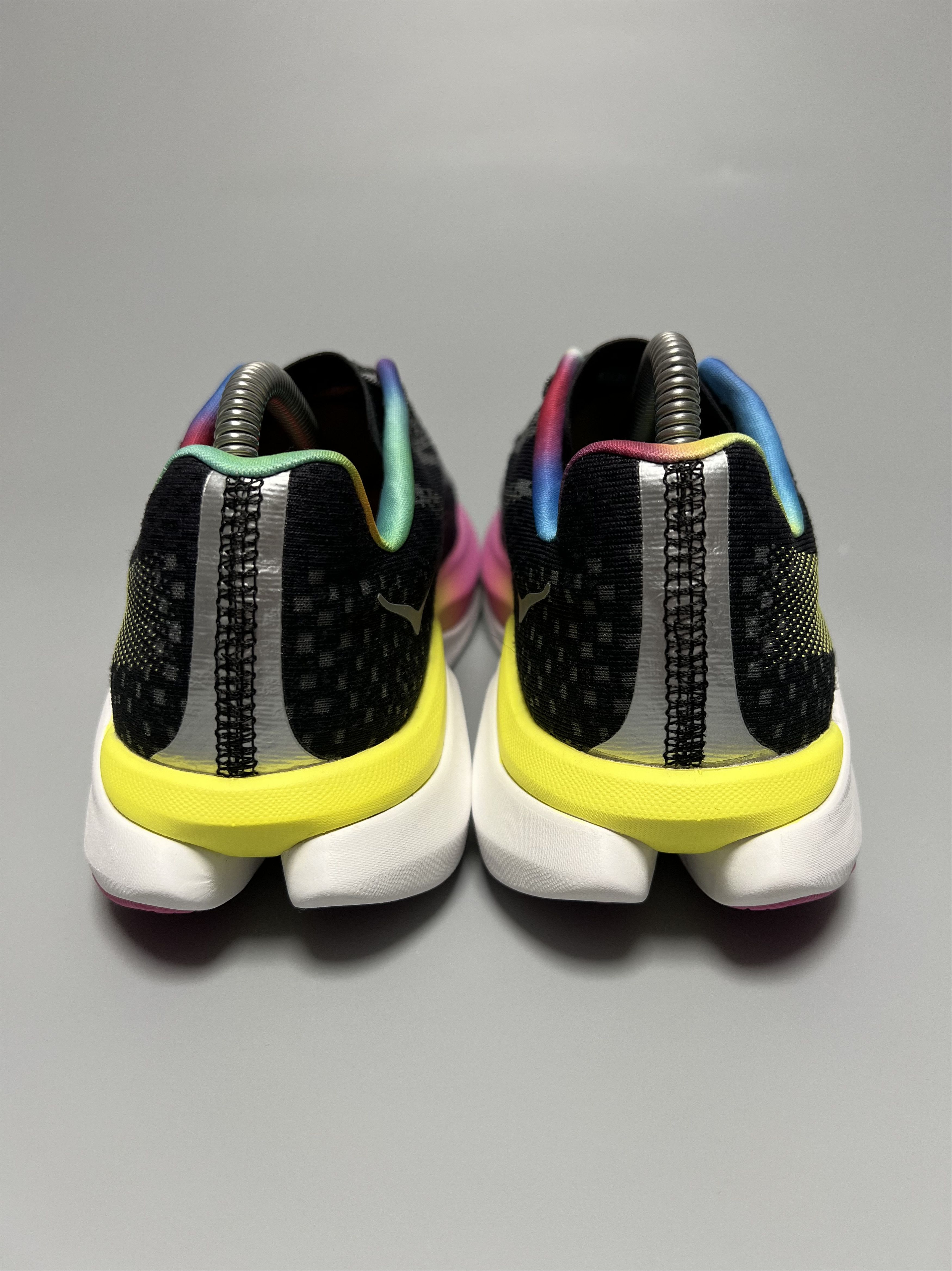 Hoka 7B Hoka One One Mach X "Black Rainbow" Women's Running Shoes Size US 7 / IT 37 - 3 Thumbnail