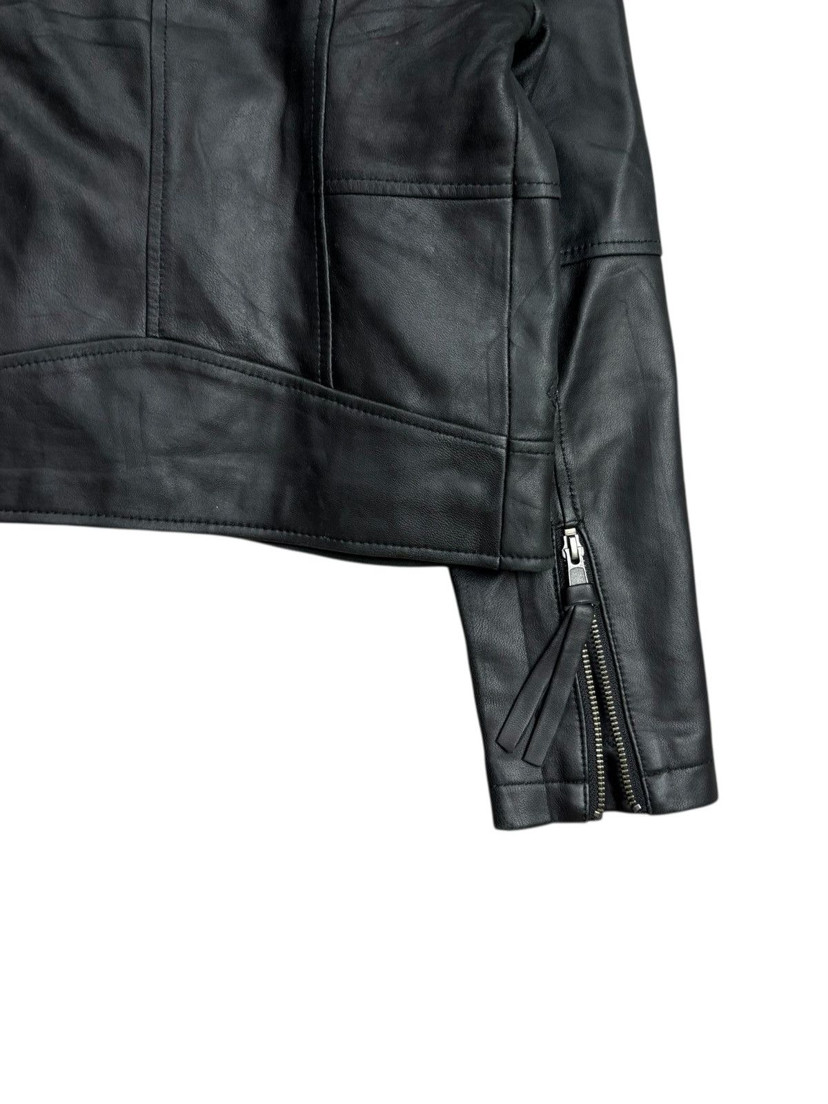 Ekam 2000s Comme Ca Ism - Indie Sleaze Style Leather Jacket Size US S / EU 44-46 / 1 - 8 Thumbnail