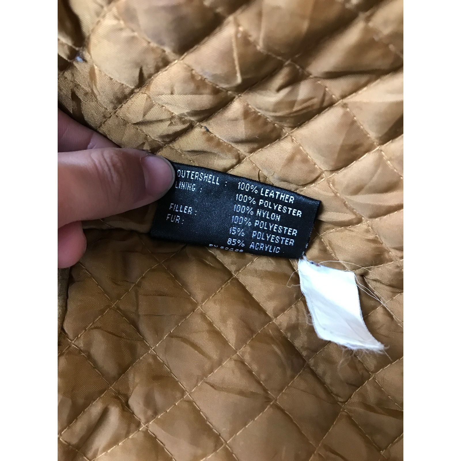 Wilsons Leather Wilsons Leather M. Julian Jacket Large Suede Faux Fur Trim Size L / US 10 / IT 46 - 16 Thumbnail