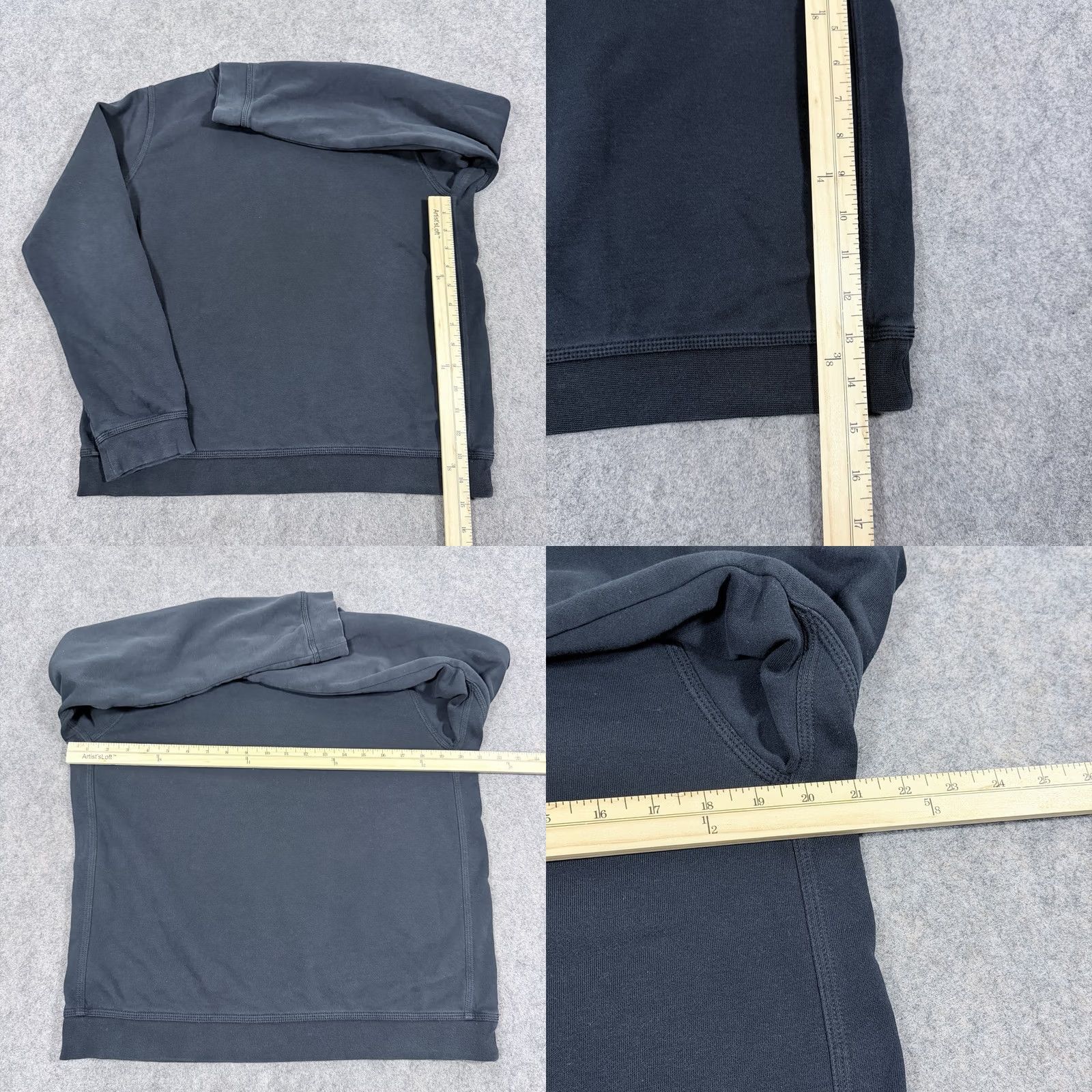 Nike Nike Vtg Embroidered Swoosh Long Sleeve Pullover Sweatshirt Mens XL Black Size US XL / EU 56 / 4 - 9 Thumbnail