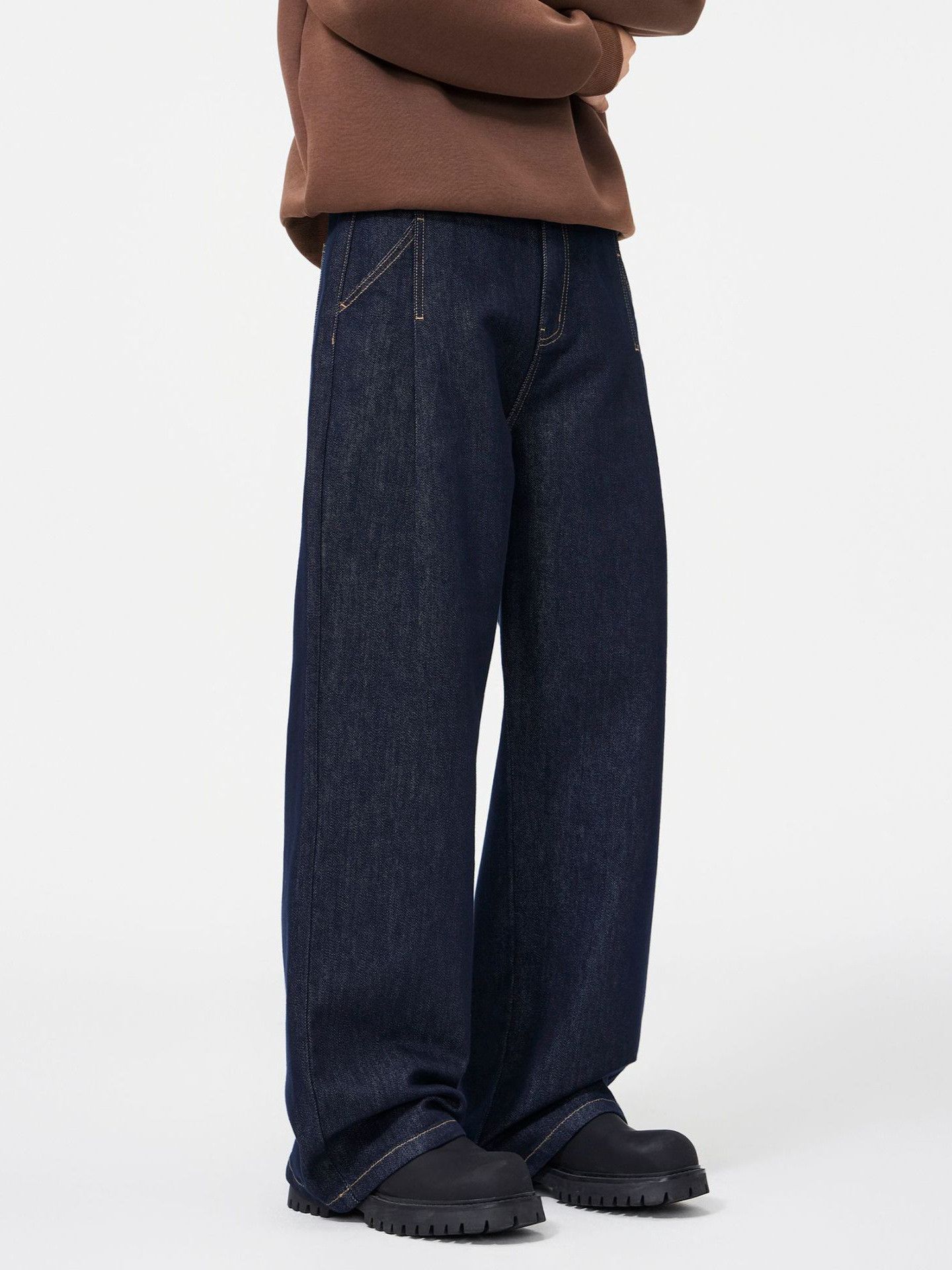 Japanese Brand Men's American high street retro jeans Size US 32 / EU 48 - 4 Thumbnail