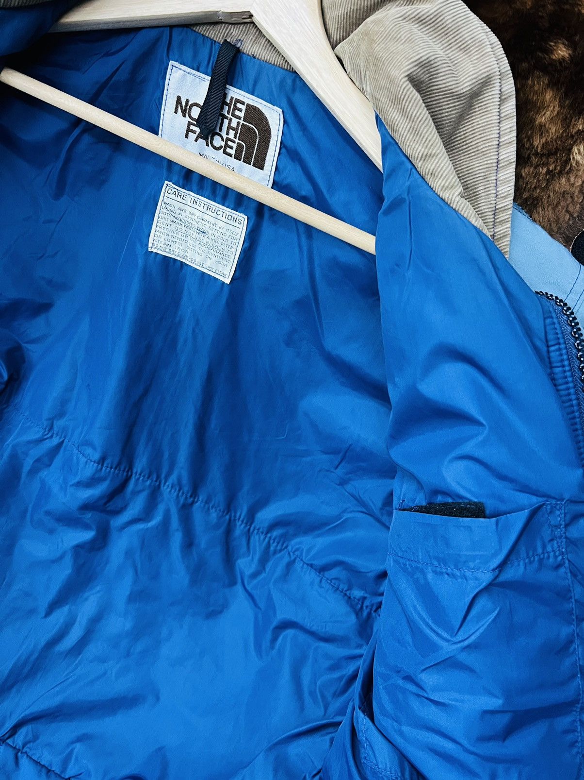 The North Face × Vintage Vintage The North Face Down Trucker Expedition Jacket Size US L / EU 52-54 / 3 - 17 Thumbnail
