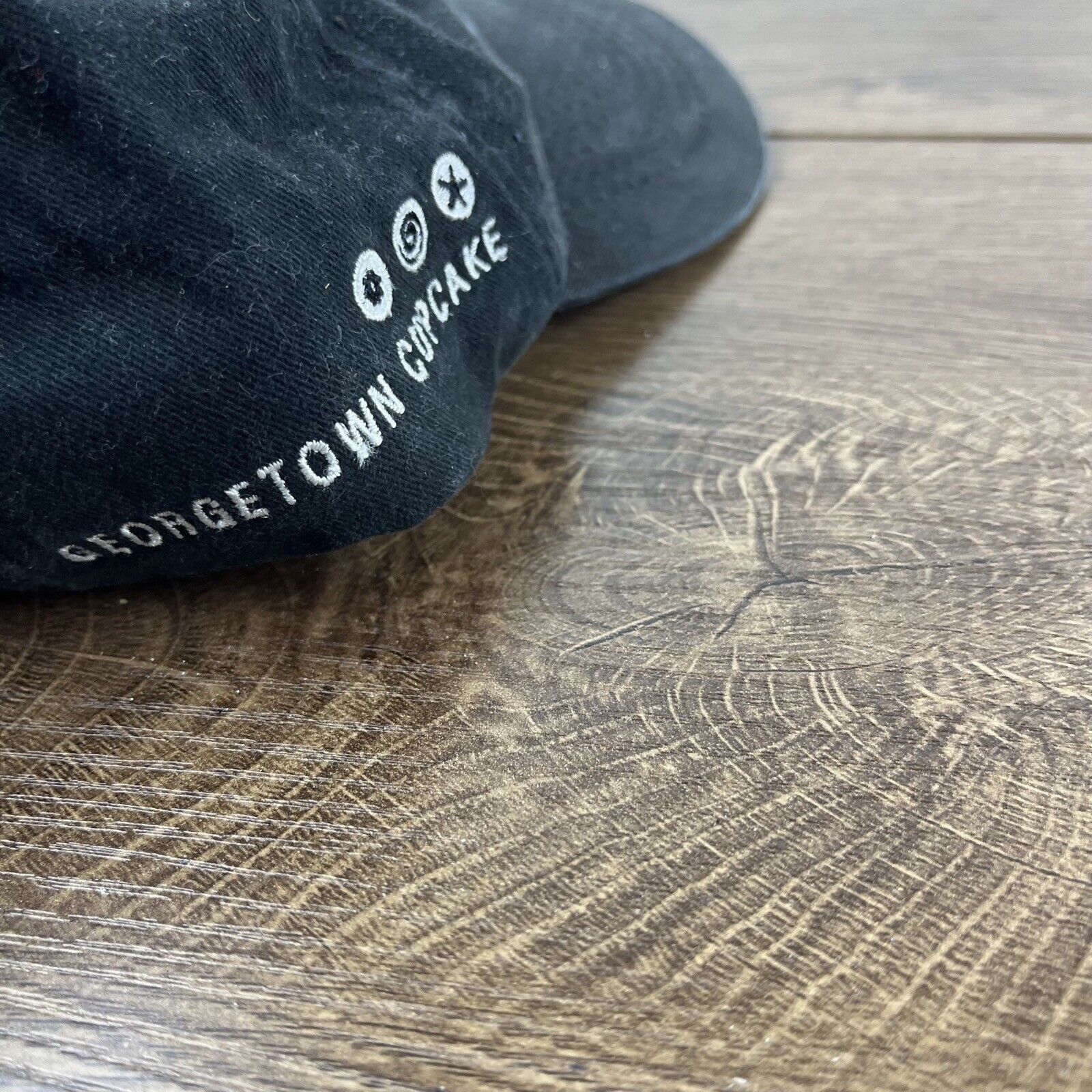 Other Georgetown Cupcake Hat Black Georgetown Adjustable Hat Black Size ONE SIZE - 14 Thumbnail