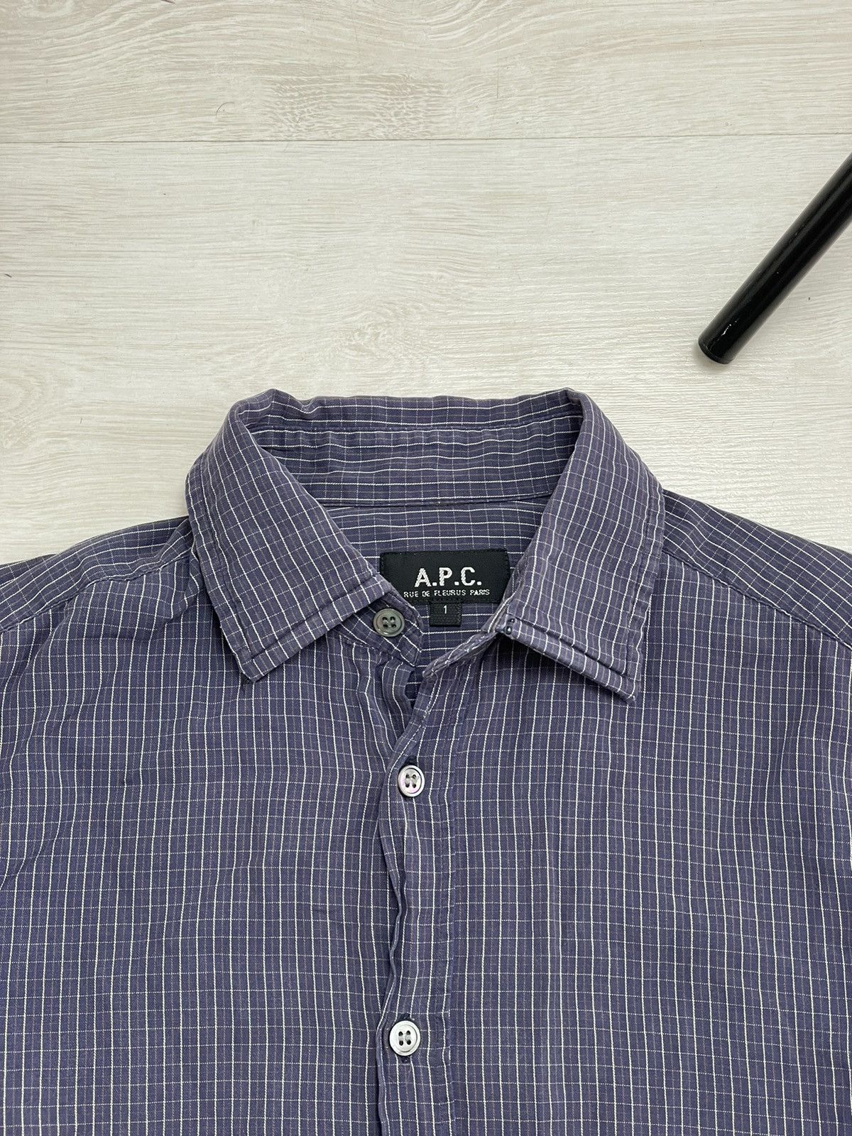 A.P.C. × Vintage A.P.C Vintage Shirt Japanese Style Luxury Brand Size US S / EU 44-46 / 1 - 2 Thumbnail