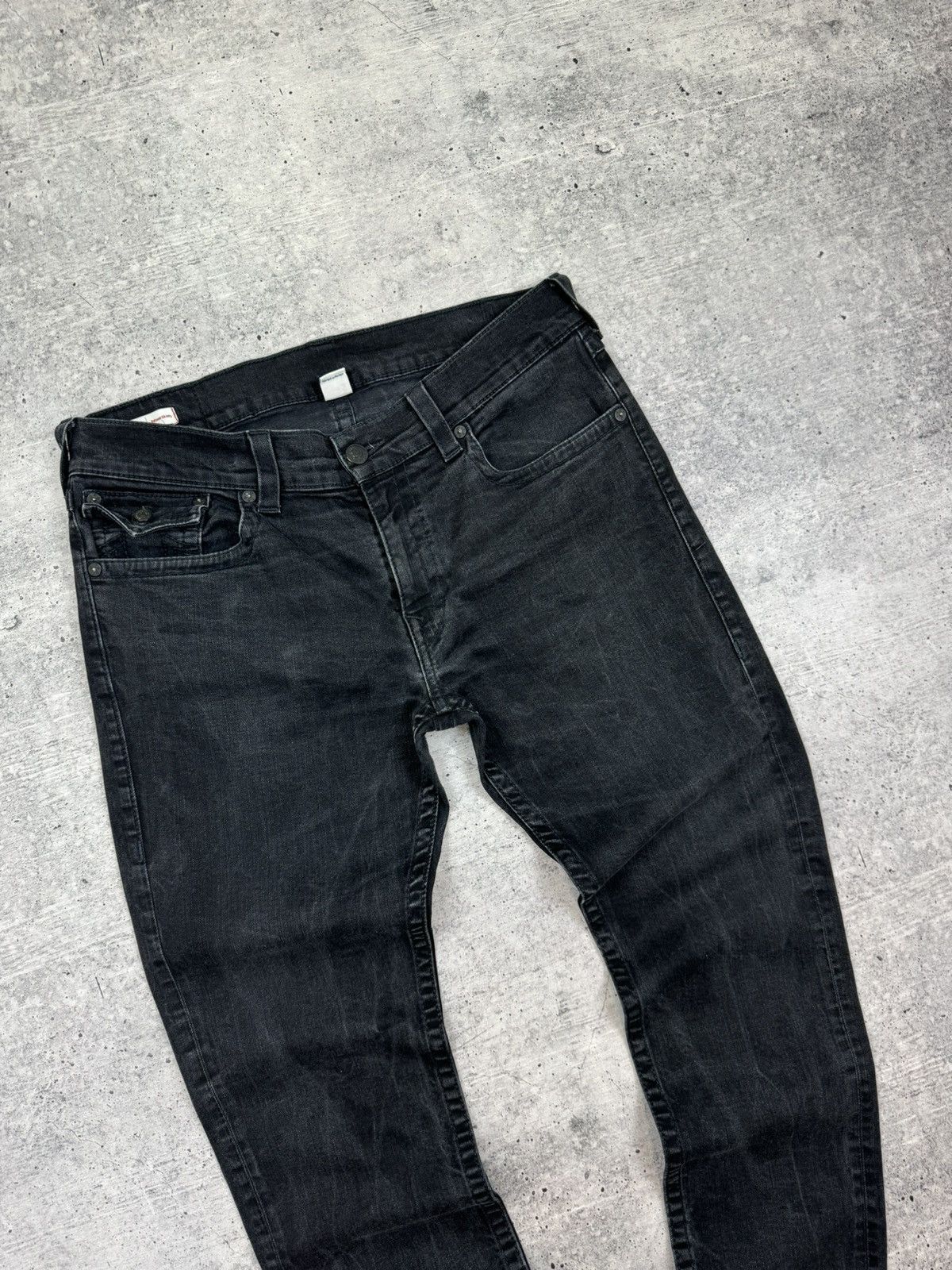 True Religion Vintage True Religion Rocco Black Stonewashed Denim Jeans 36 Size US 36 / EU 52 - 11 Thumbnail