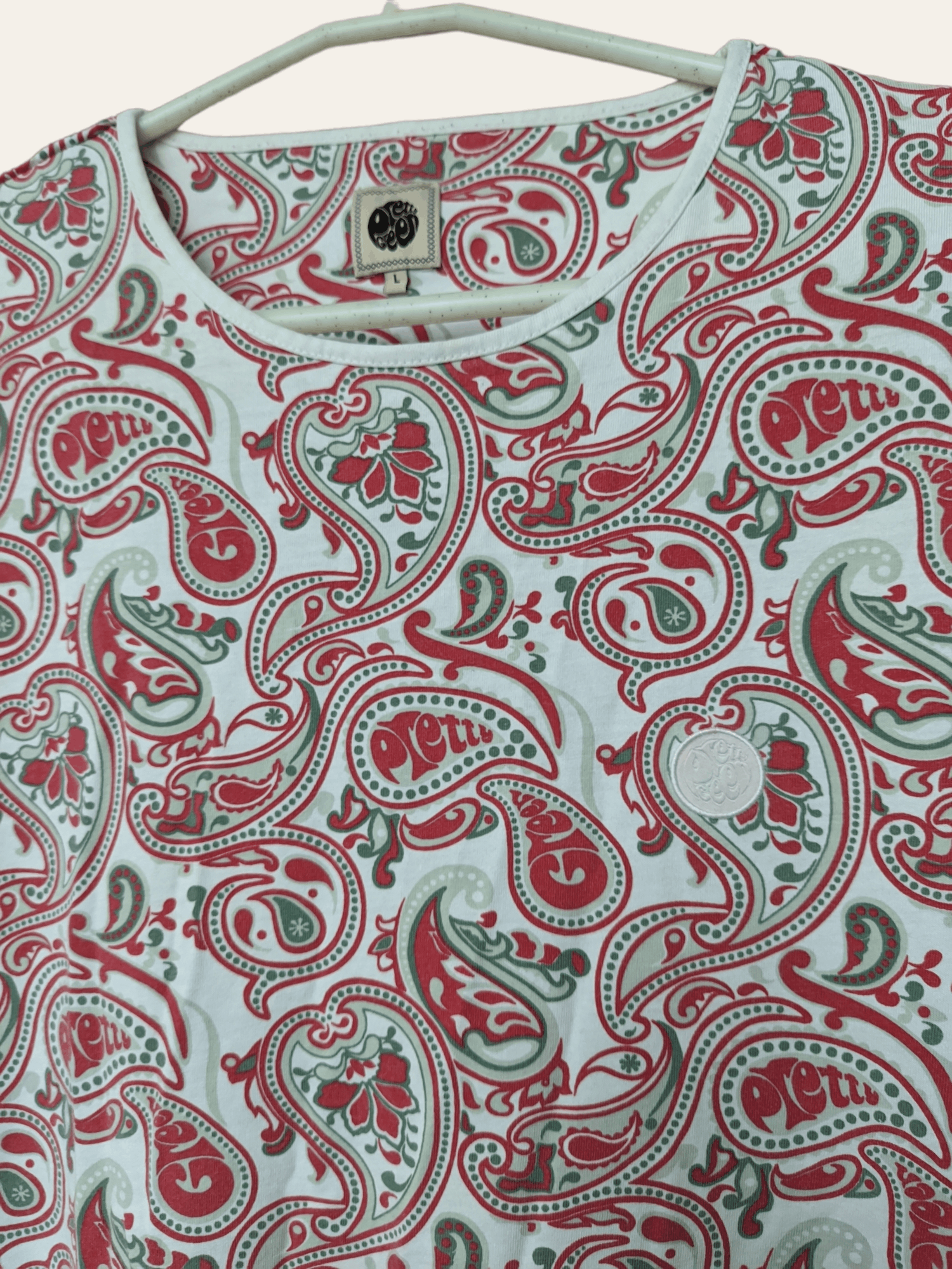 Pretty Green Pretty Green Abstract T-shirt Size US L / EU 52-54 / 3 - 4 Thumbnail