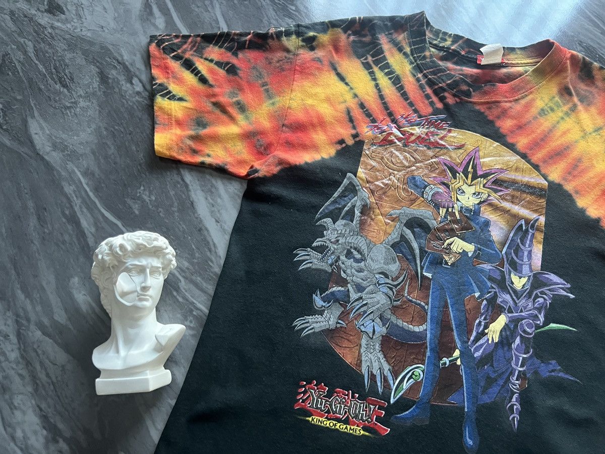 Anime Yu Gi Oh : Anime Tie Dye Orange Black Magic 1996 Size US M / EU 48-50 / 2 - 6 Thumbnail