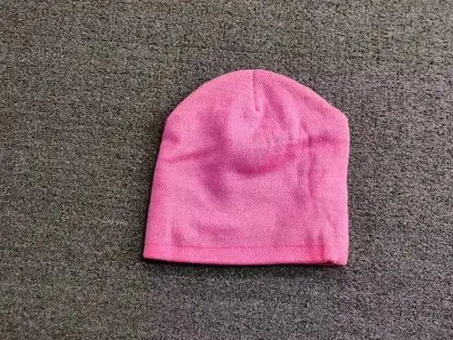 Japanese Brand Franchise Jester Joker Graphic No Cuff Beanie Hat Pink Size ONE SIZE - 3 Thumbnail