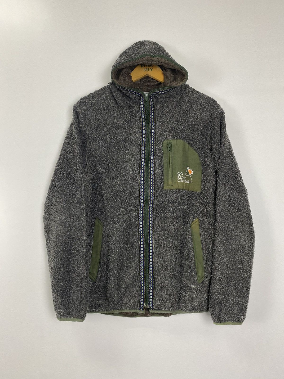 Vintage × go slow caravan Glo Slow Carawan Sherpa Jacket Size US M / EU 48-50 / 2 - 1 Thumbnail