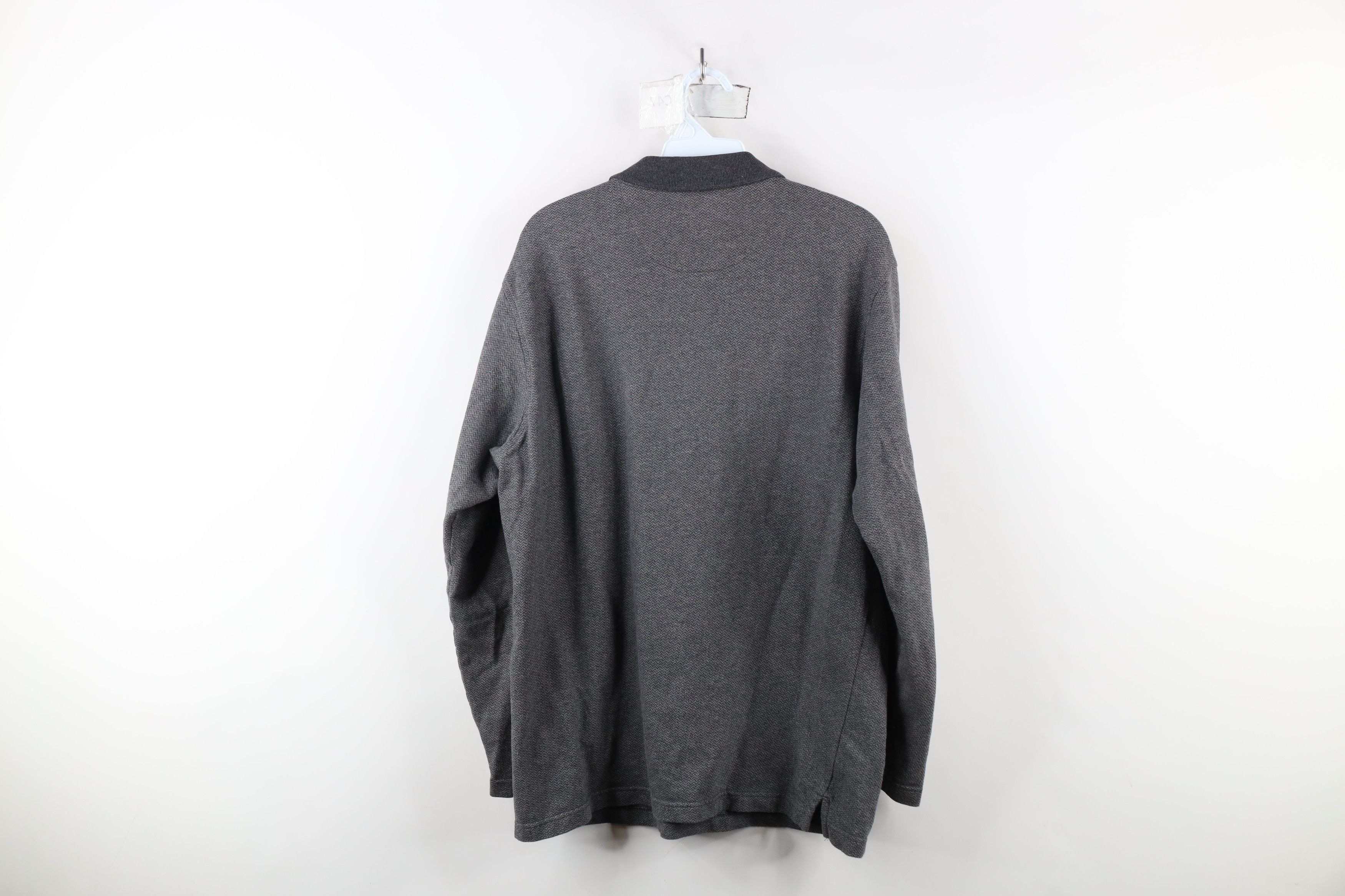 Vintage Vintage 90s Streetwear Long Sleeve Rugby Polo Shirt Size US M / EU 48-50 / 2 - 10 Thumbnail