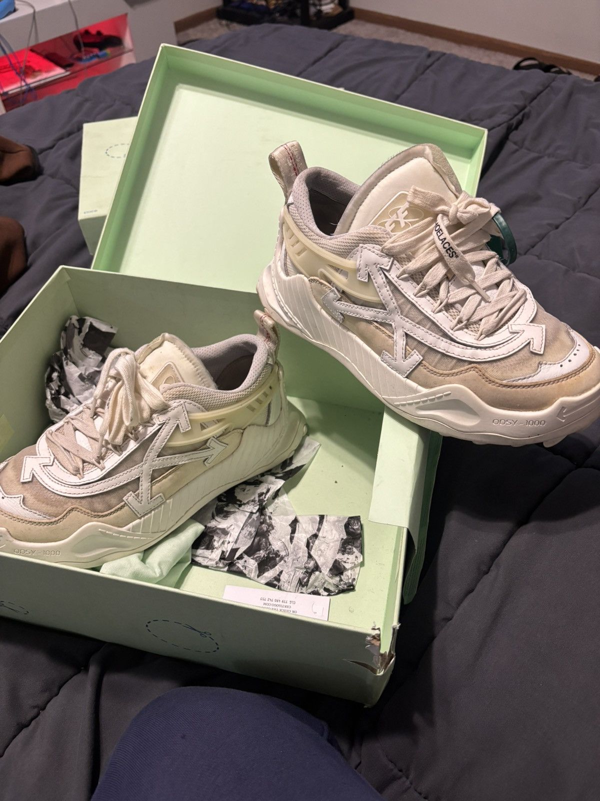 Off-White Off White Odsy-1000 Size US 7 / EU 40 - 1 Thumbnail