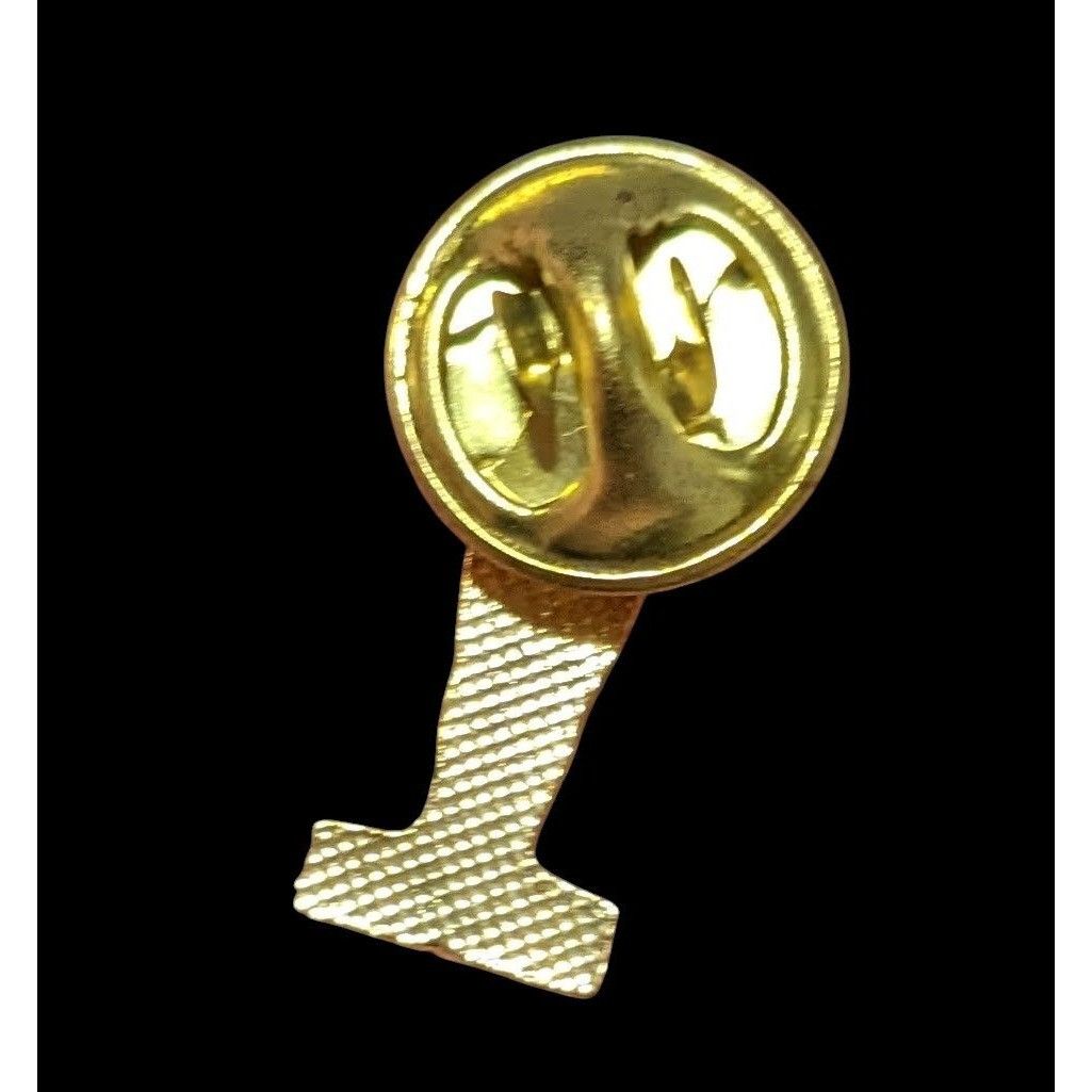 Other Vintage 90s Gold Tone Exchange Club Lapel Pin Size ONE SIZE - 2 Thumbnail