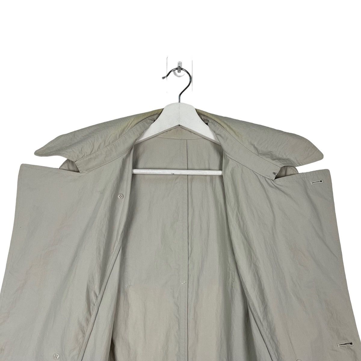 Lad Musician 🔥 THE LAD MUSICIAN LIGHT NYLON BELT TRENCH COAT Size US M / EU 48-50 / 2 - 10 Thumbnail