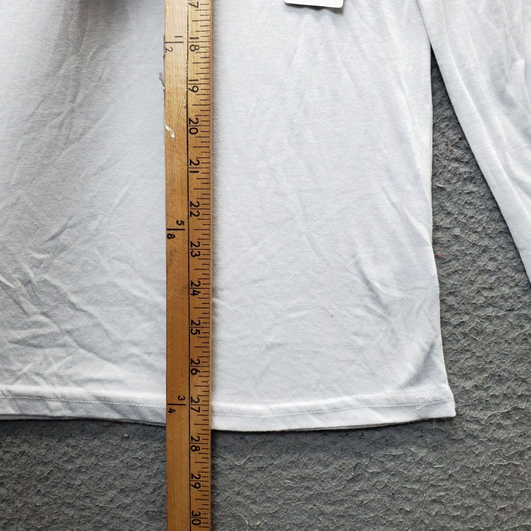 Treasure & Bond Treasure & Bond Shirt Womens XS White Raglan Sleeve Round Neck Pullover Size XS / US 0-2 / IT 36-38 - 3 Thumbnail