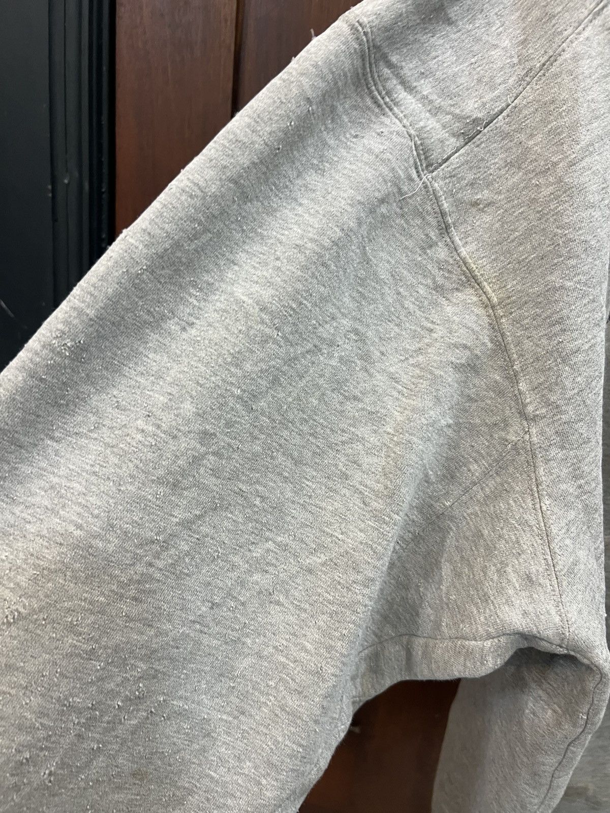 Adidas Vintage Adidas Center Yankees Trashed Hoodies Size US XL / EU 56 / 4 - 7 Thumbnail