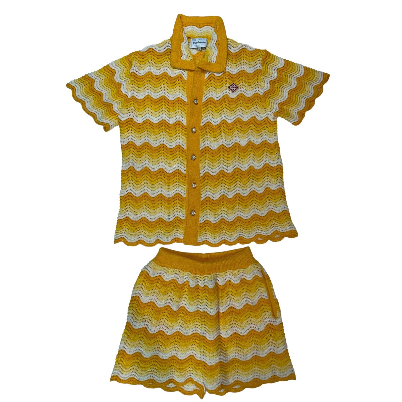 Casablanca Casablanca Towel Yellow Stripe Set Size US XS / EU 42 / 0 - 1 Thumbnail