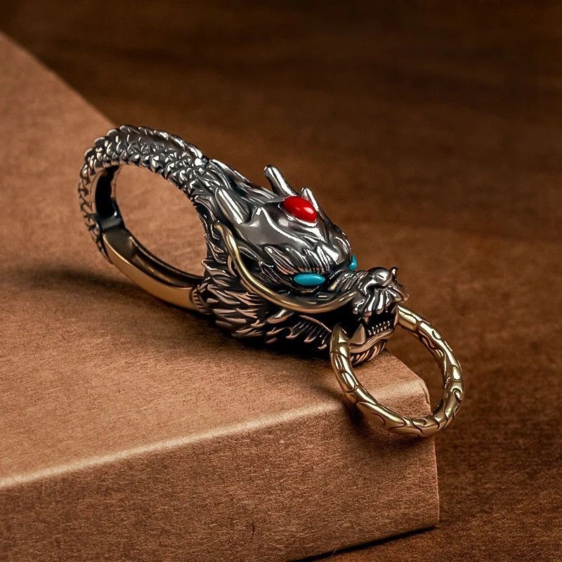 Vintage Classic Hot Dragon Keychain Size ONE SIZE - 1 Thumbnail