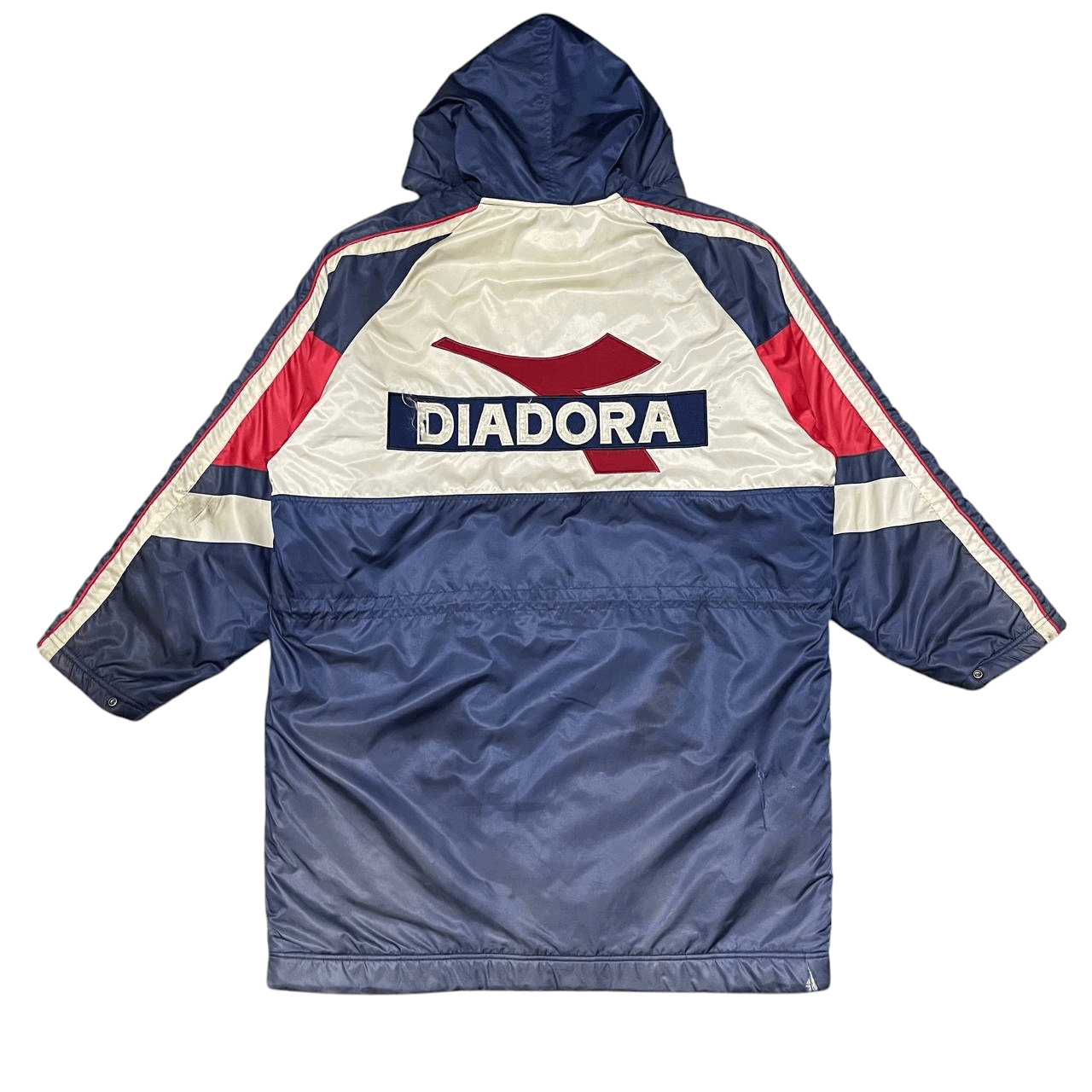 Vintage 90's Diadora Puffer Hooded Jacket