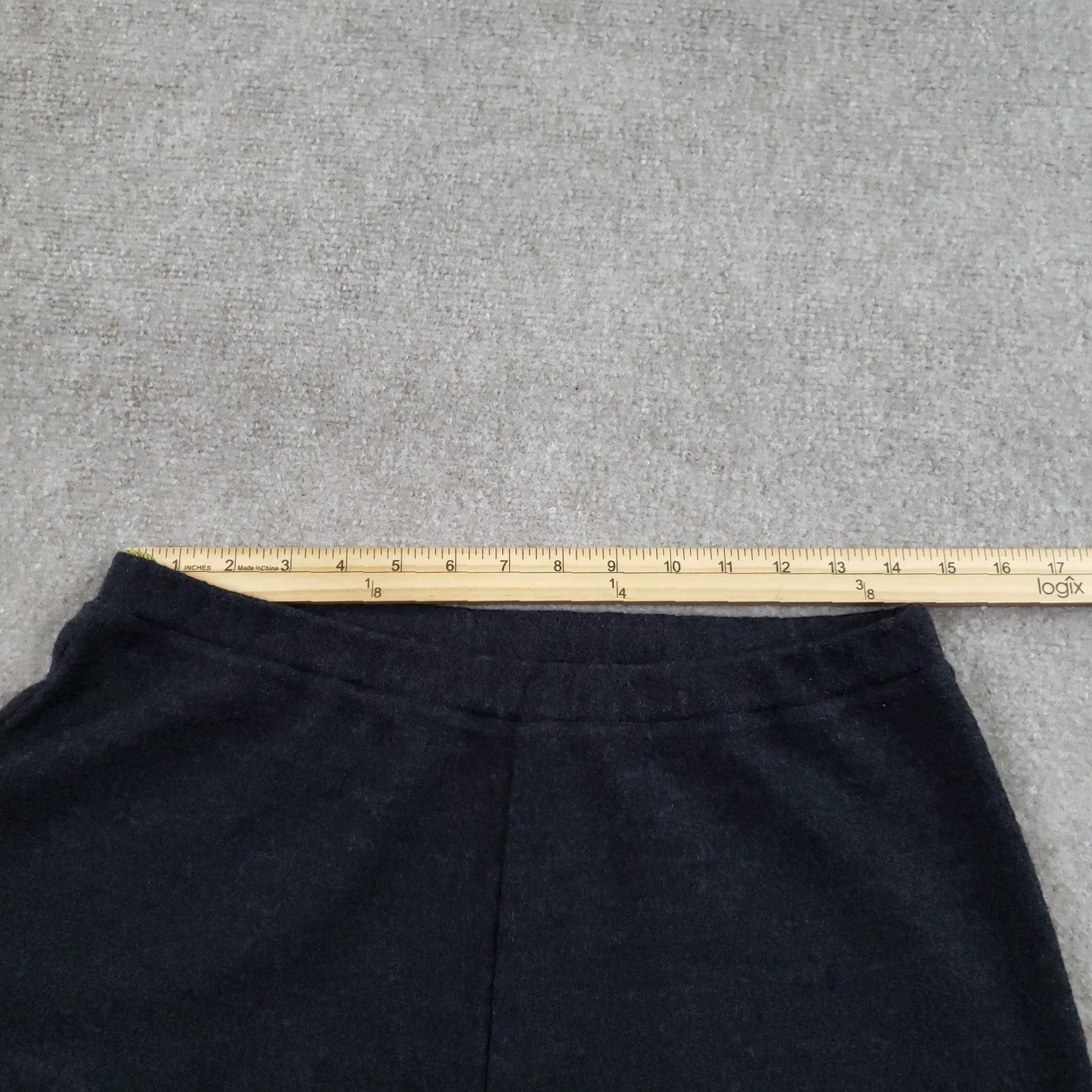Eileen Fisher Eileen Fisher Pants Womens Medium Dark Gray Knit Pull On Straight Leg USA Size 32" / US 10 / IT 46 - 6 Thumbnail